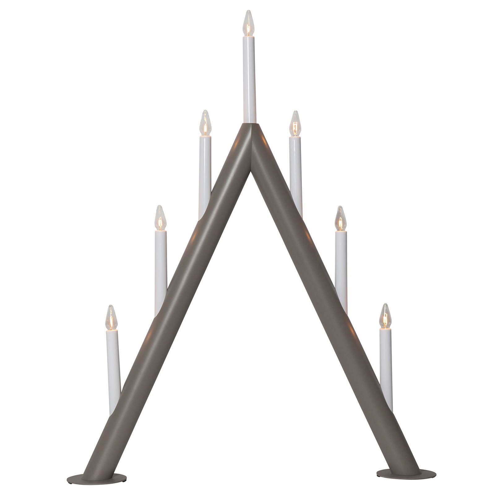 Circum candelabra, pointed, 7-flame