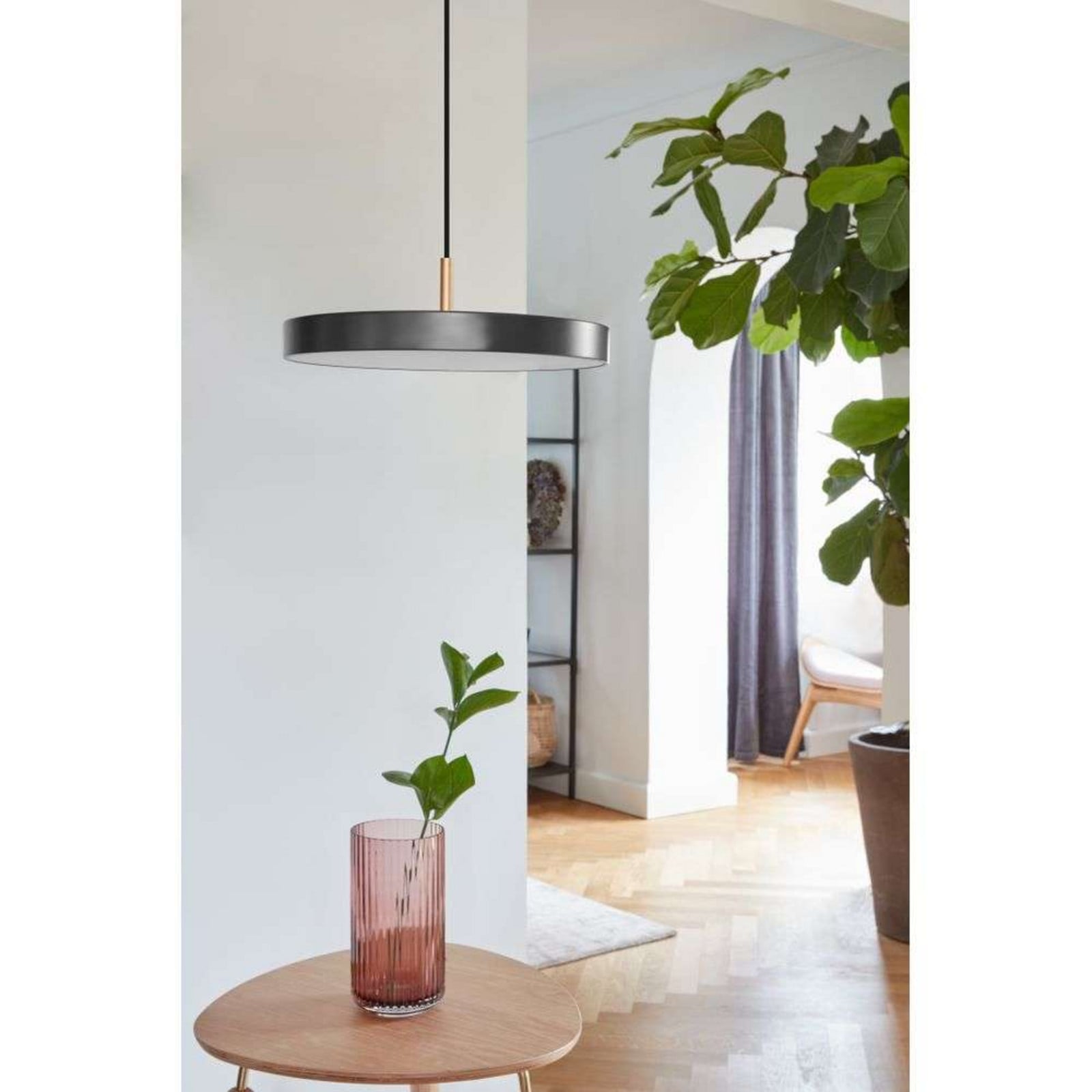 Asteria Plus Pendelleuchte, Ø 30 cm, grau/bronze UMAGE - Wohnzimmer - Metall