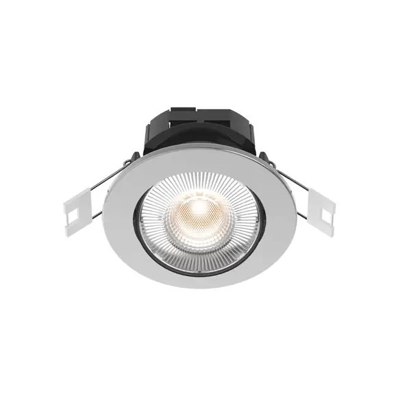 Lampenwelt Calex Smart Downlight Deckeneinbauleuchte, stahl