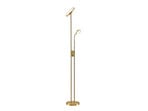 Seppa LED Stojací Lampa Round Matt Brass - Lindby