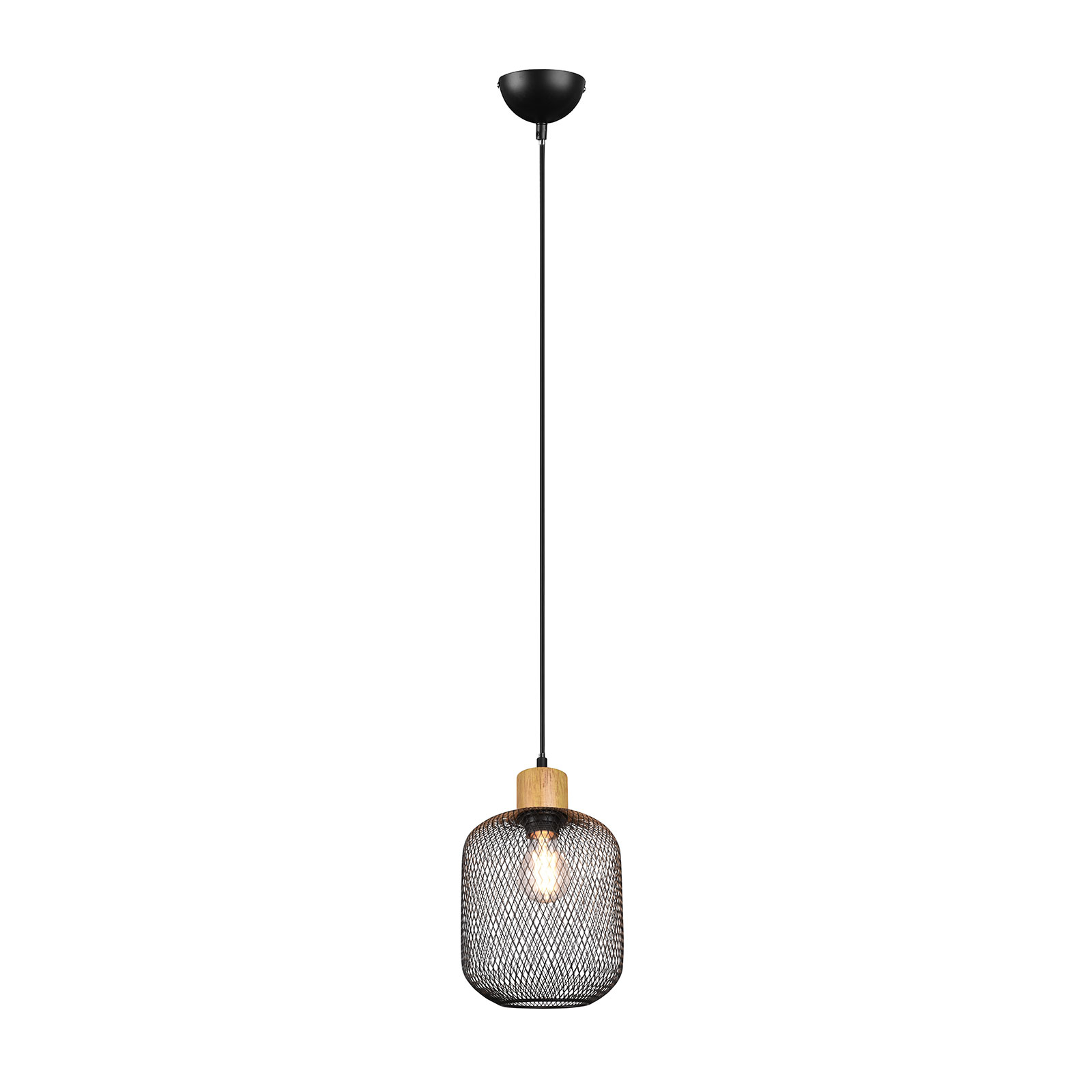 Hanglamp Calimero kooi-look 1-lamp Ø 18 cm