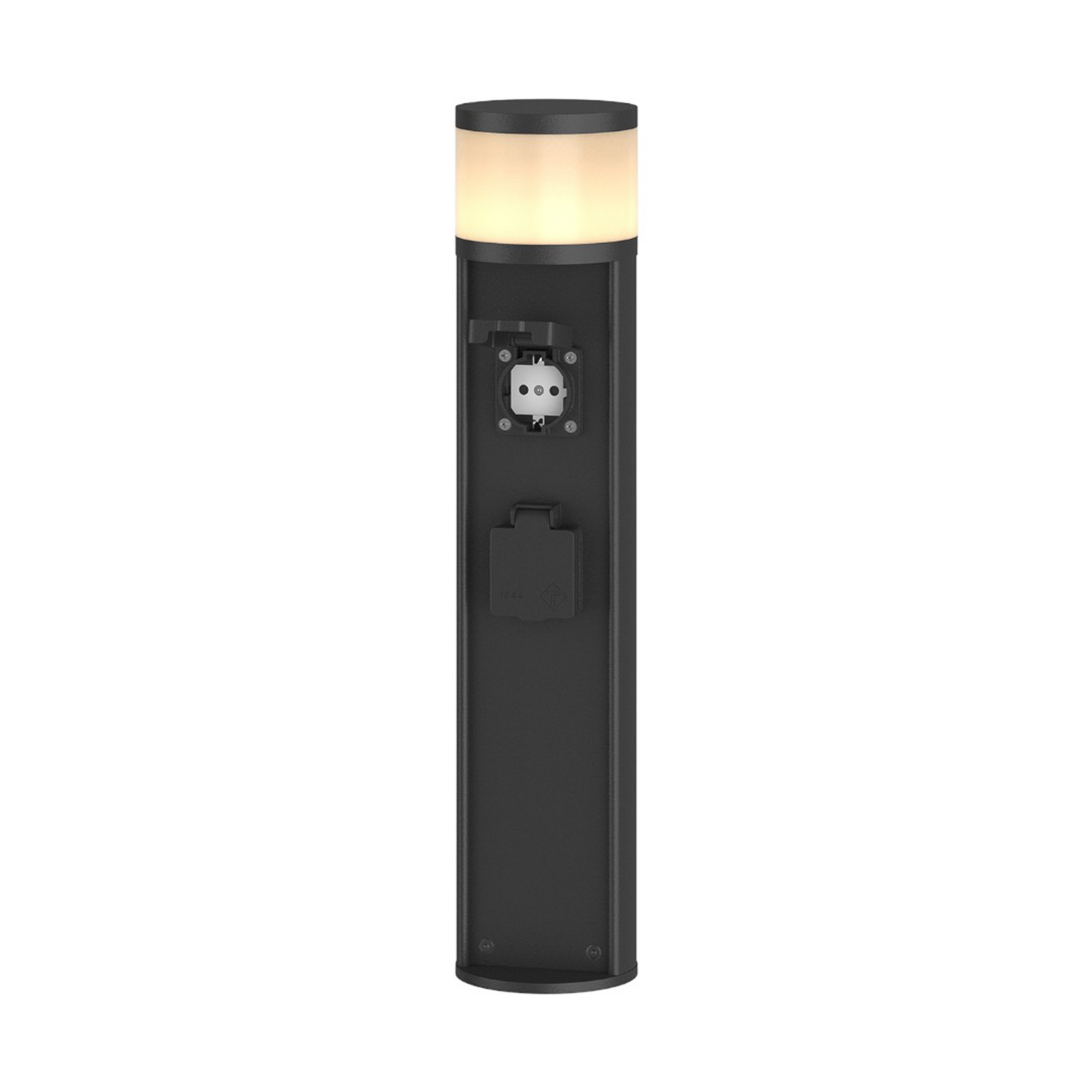 Corban LED Buiten Tuinlamp w/2 Power Strip Graphite - Lucande