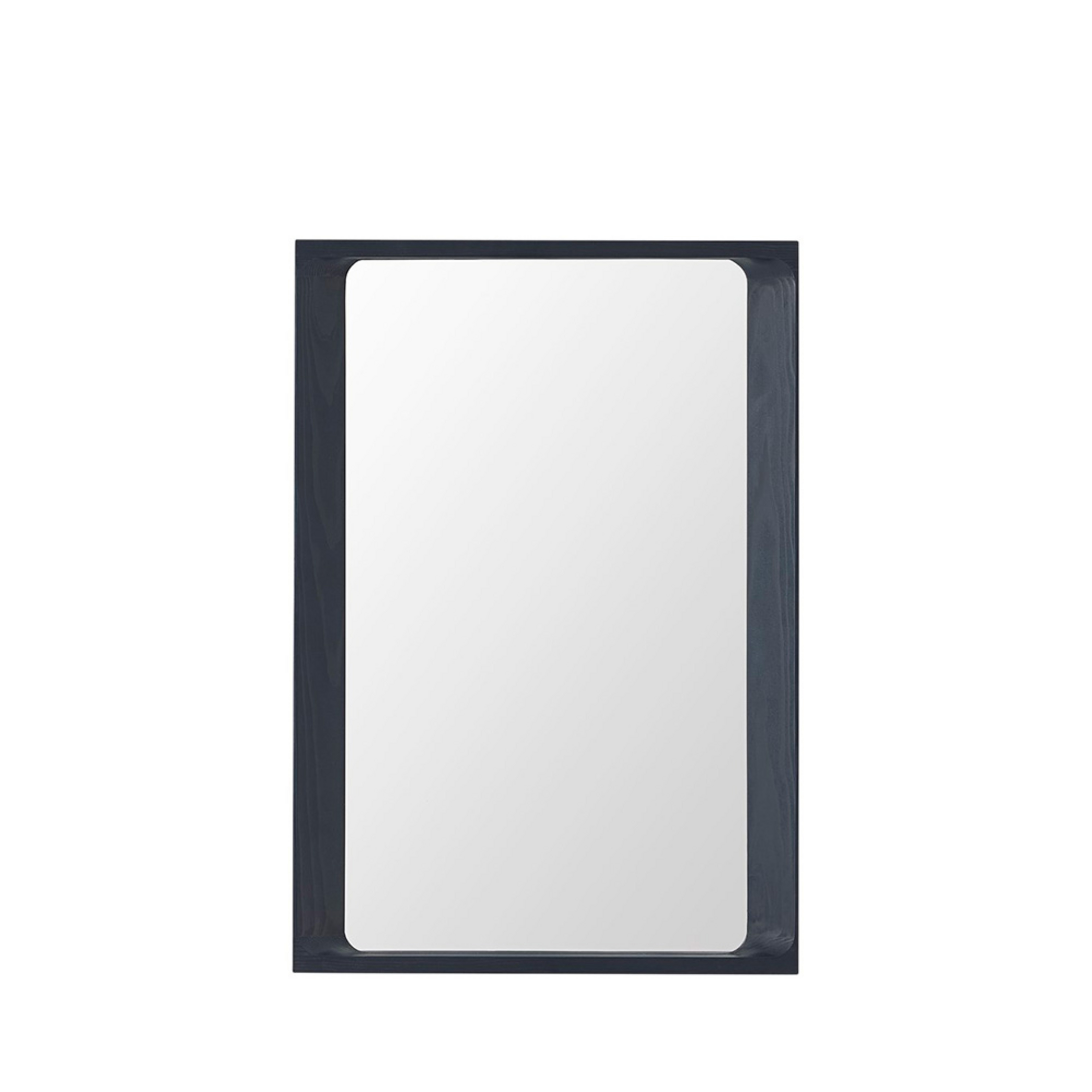 Arced Spiegel 80X55 Midnight Blauw - Muuto
