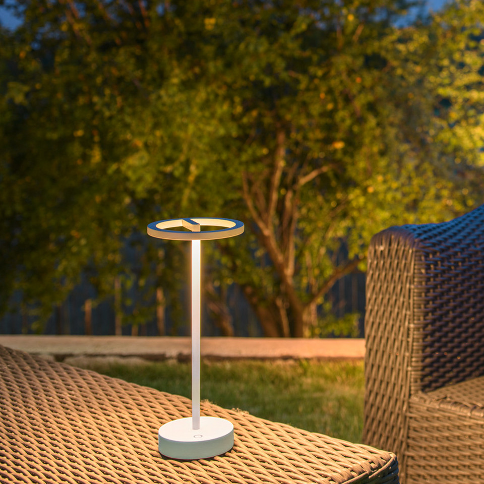 SLV Vinolina One Portable Bordslampa IP54, vit från SLV