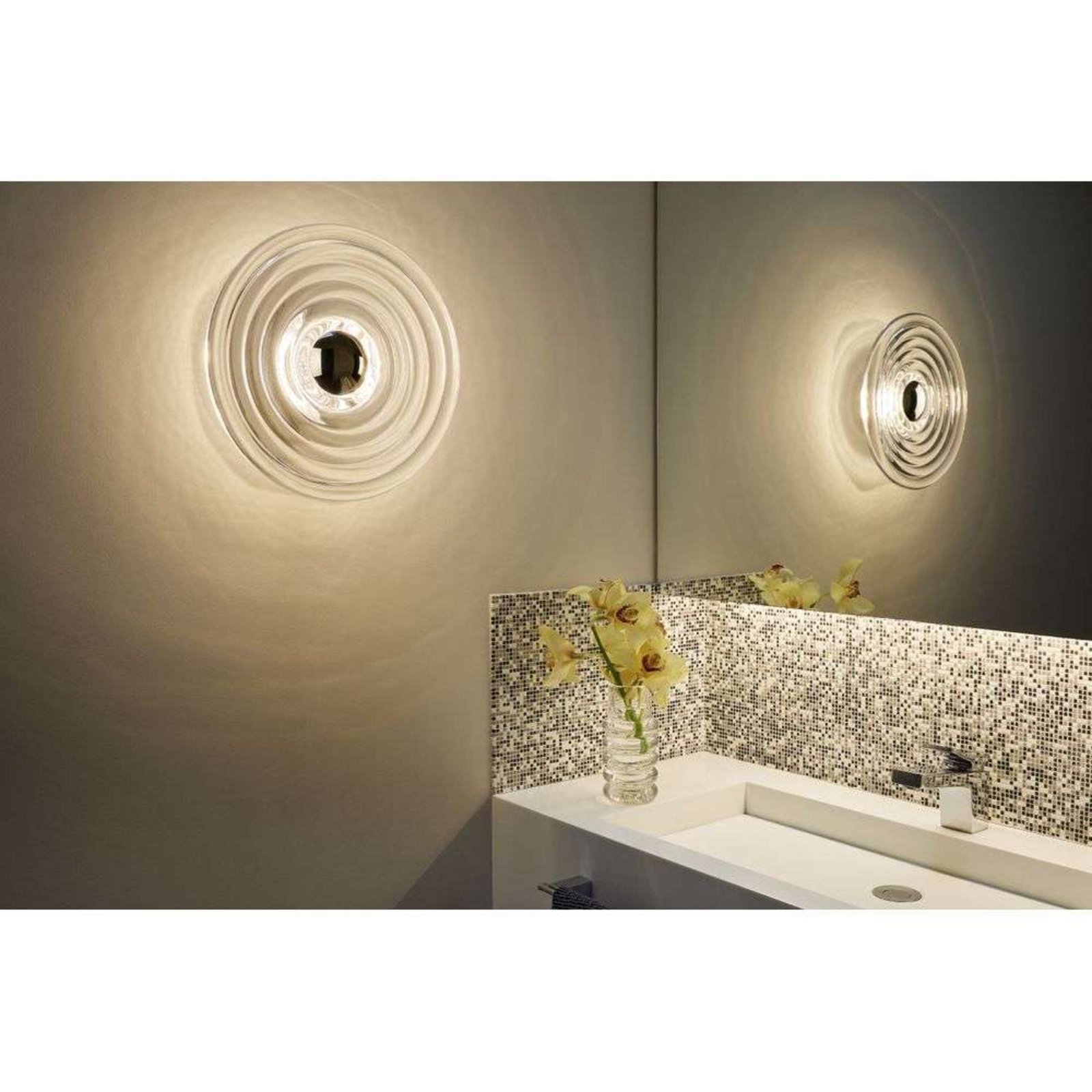 Press Surface Zidna lampa Large 2700K IP55 Prozirno - Tom Dixon