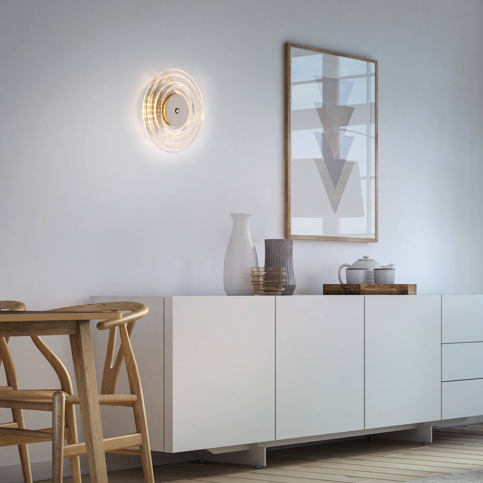 Paul Neuhaus LED-Wandleuchte Akku-Sono, klar, dimmbar günstig online kaufen