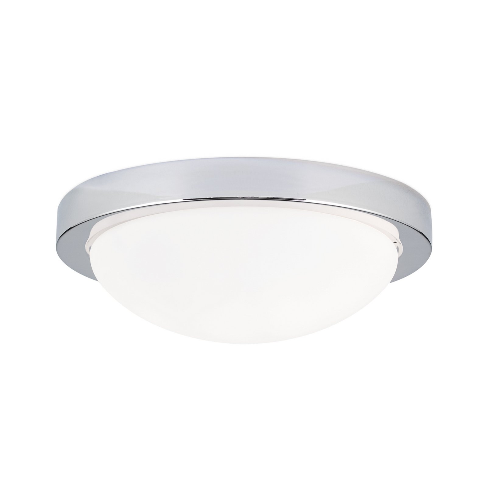 Diskret MINEA loftlampe Ø 32 cm i krom