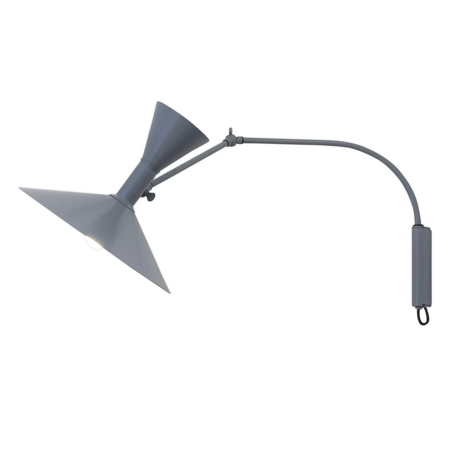 Nemo Mini Lampe de Marseille sieninis šviestuvas, pilkos spalvos matinis
