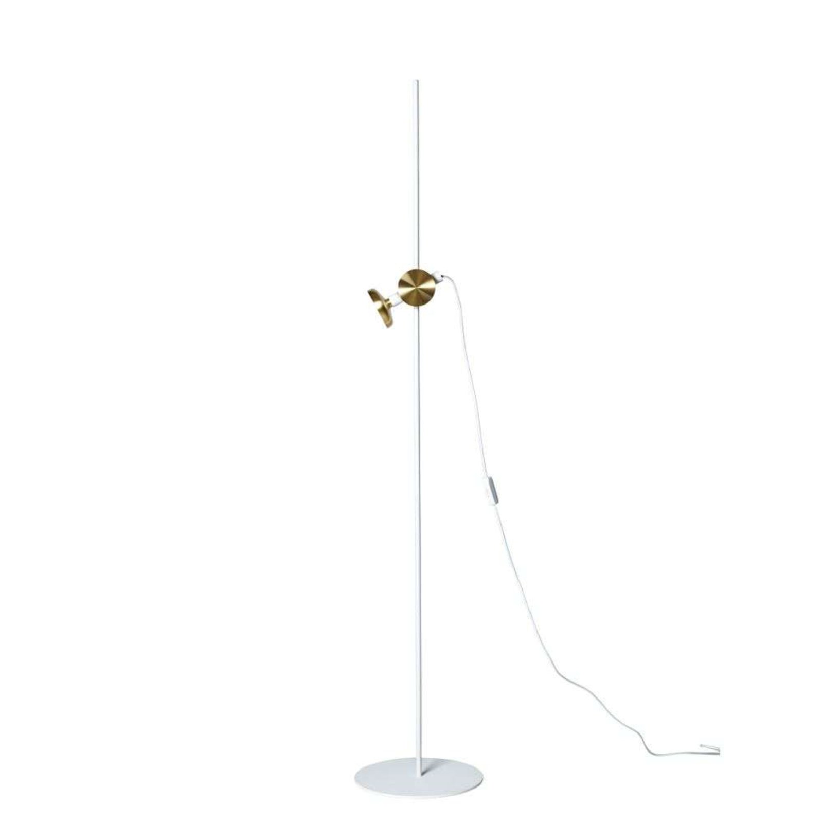 Blend 150 Golvlampa White/Brass - Pholc