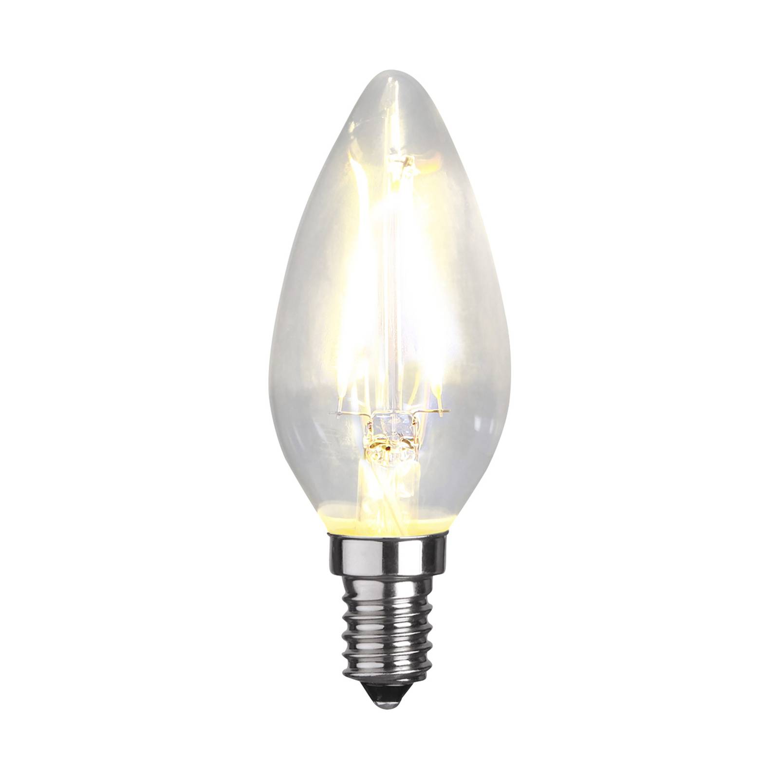 Image of STAR TRADING Ampoule bougie LED C35 filament E14 1,5 W 2 700 K 7391482049131