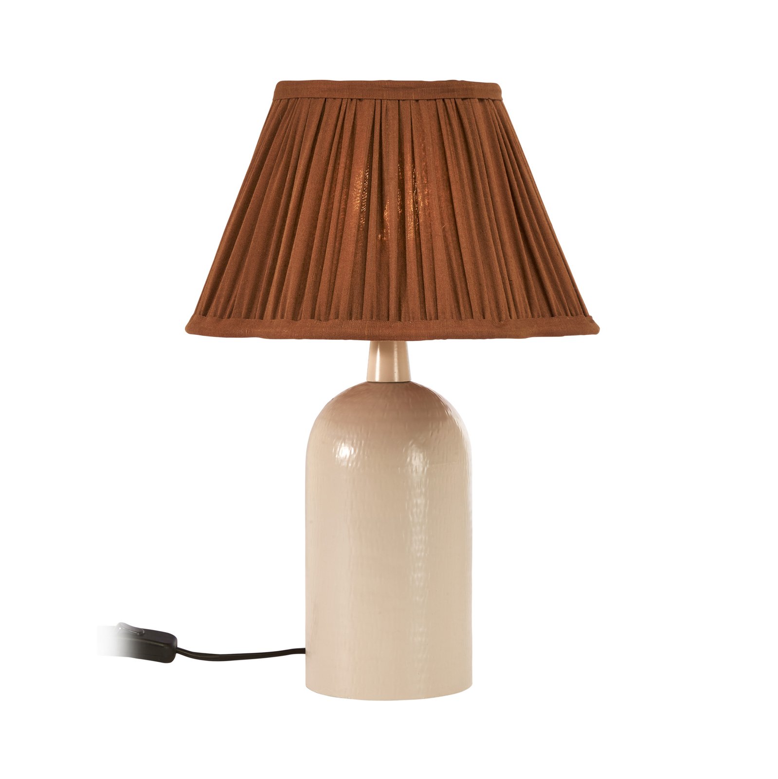 PR Home Riley lampa stołowa beżowa/brązowa