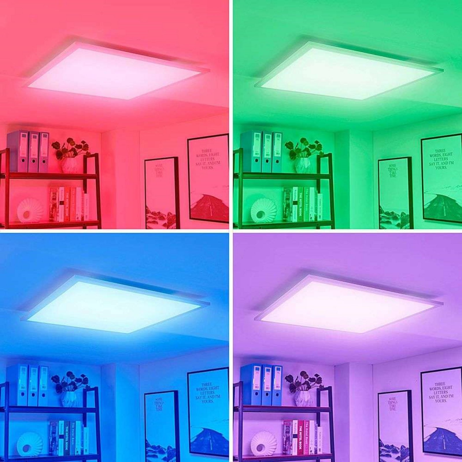 Tinus Plafonieră RGB 62x62 White - Arcchio