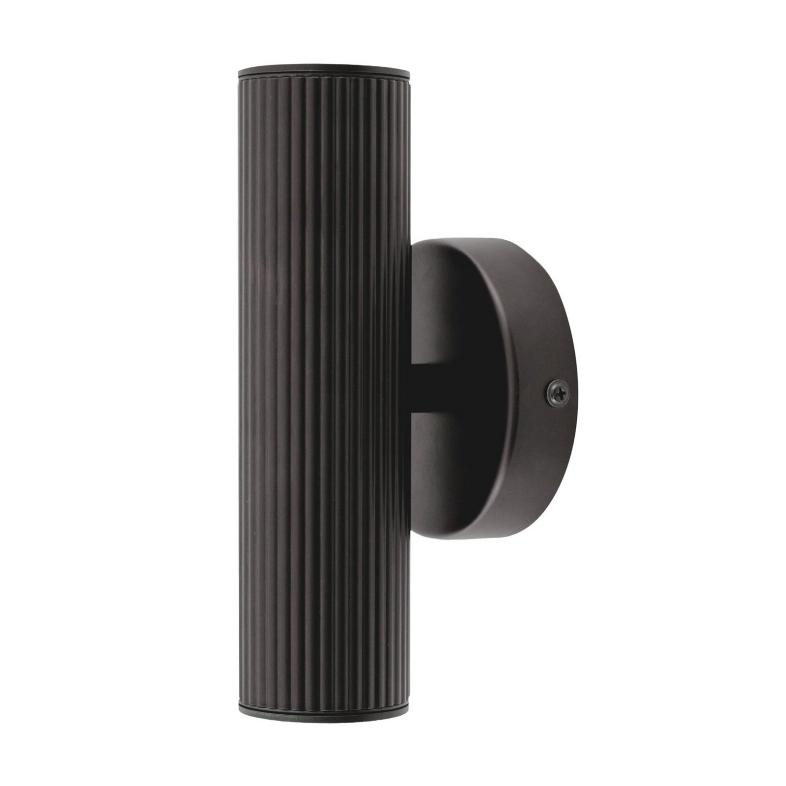 Lampa ścienna Hubble, czarna, wysokość 21 cm IP44 - Globen Lighting