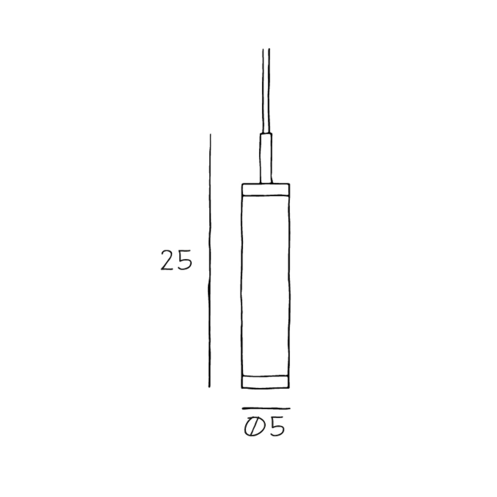 Hängeleuchte Liberty Spot, Höhe 25 cm