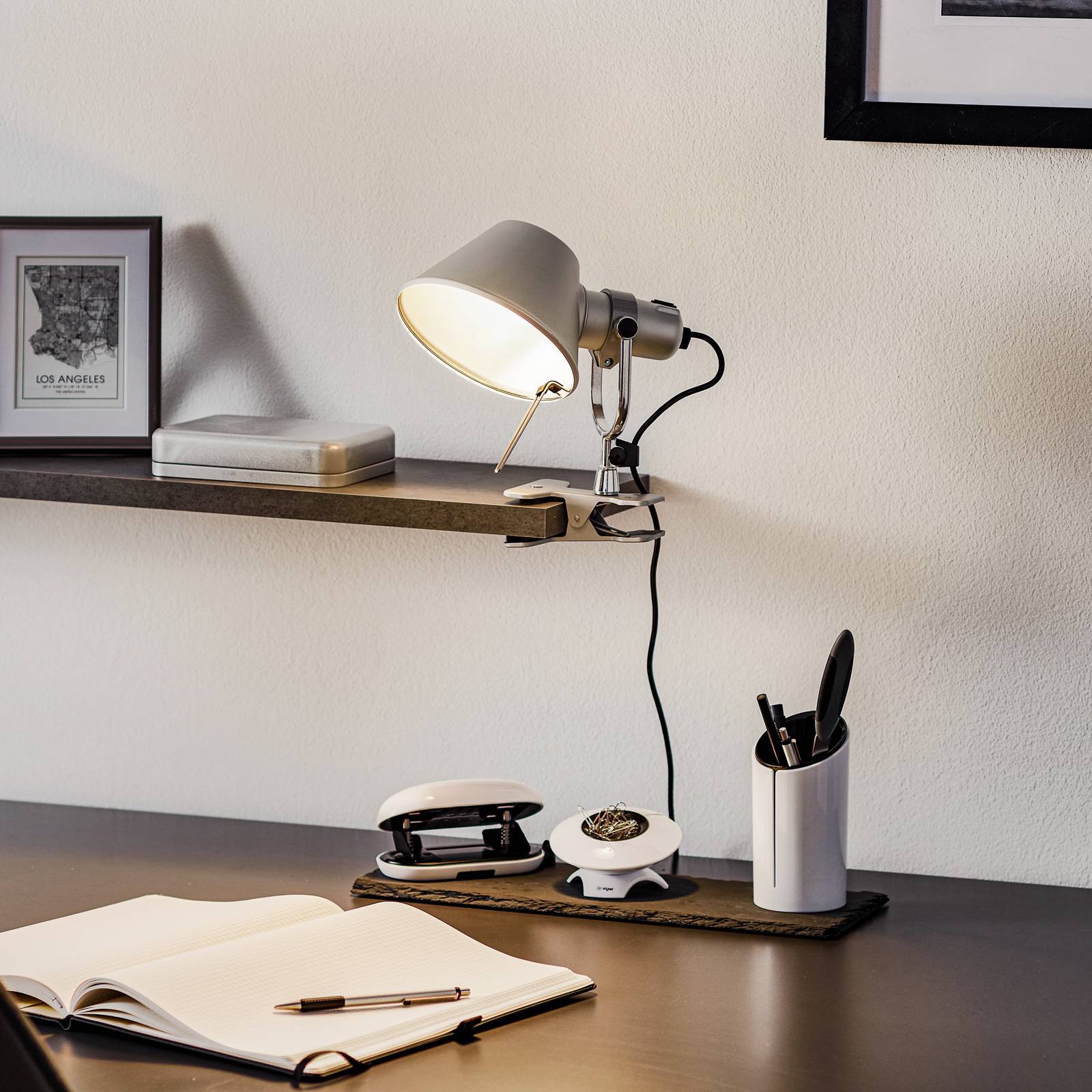 Artemide Tolomeo Pinza LED-Klemmleuchte 2.700K günstig online kaufen