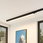 Arcchio Harlow LED-Schienenleuchte schwarz 109 cm