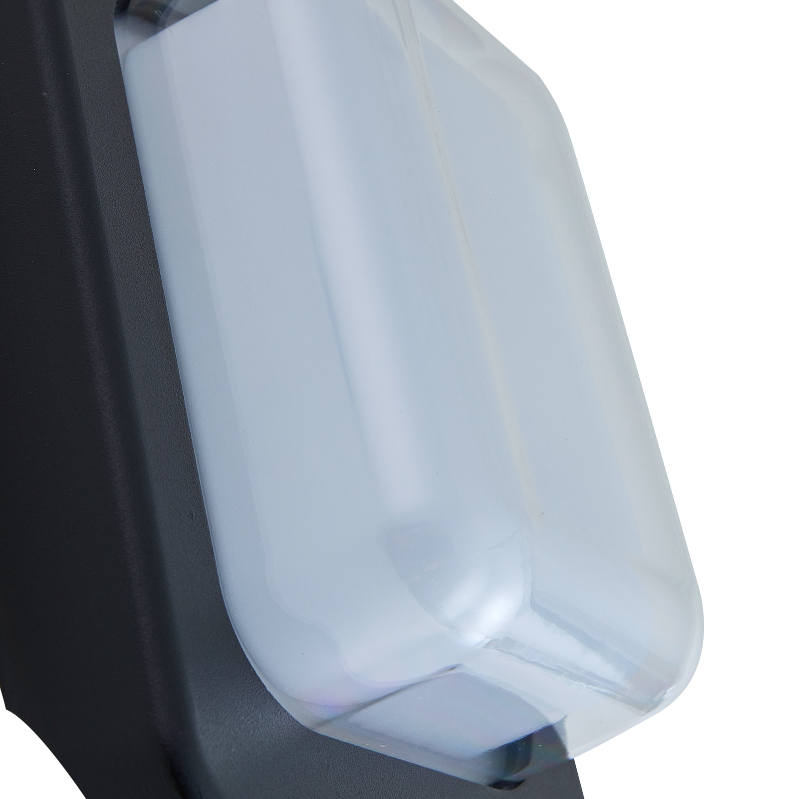 Lindby LED kültéri fali lámpa Sibara, sötétszürke, szögletes, IP54