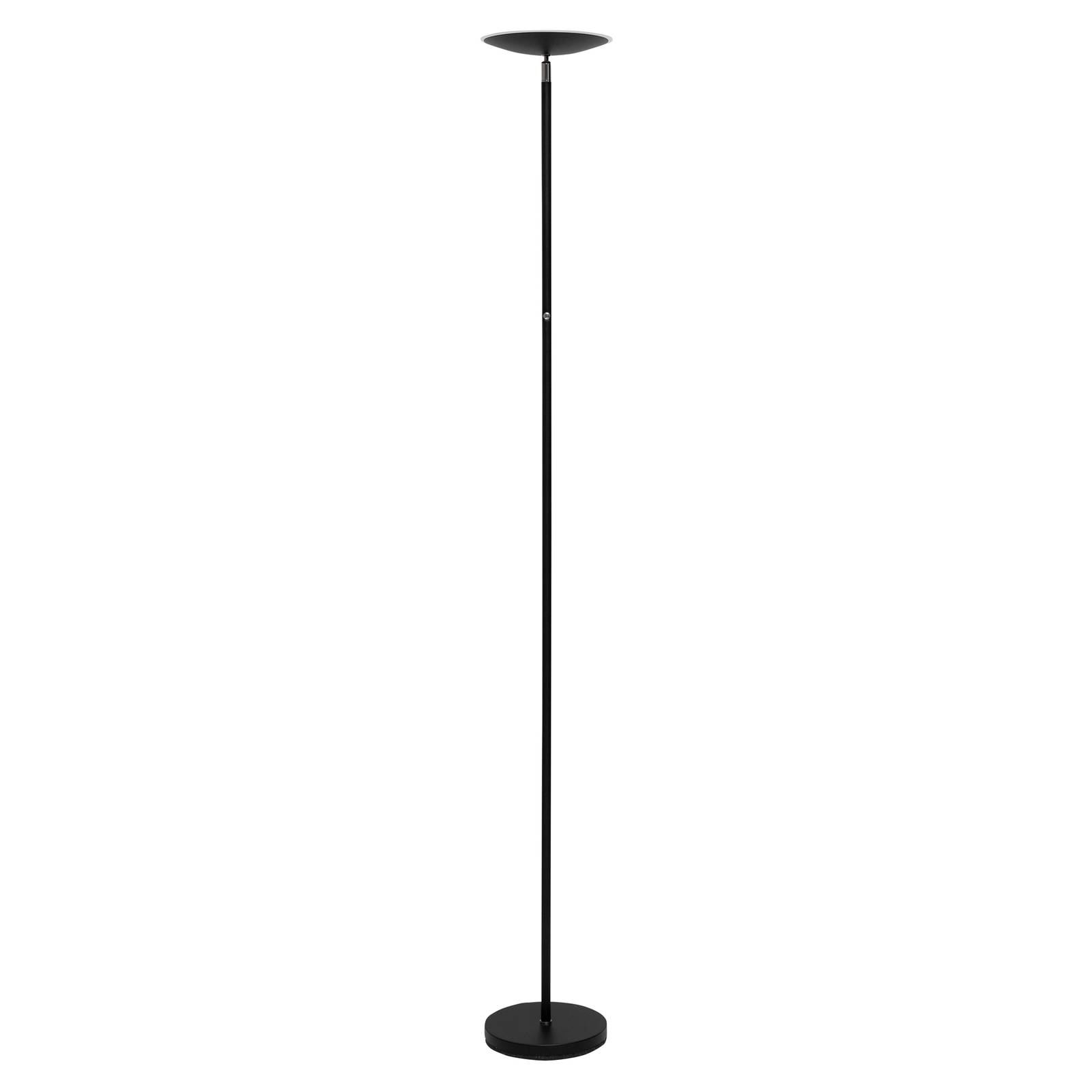LED állólámpa MAULsphere, szabályozható, fekete