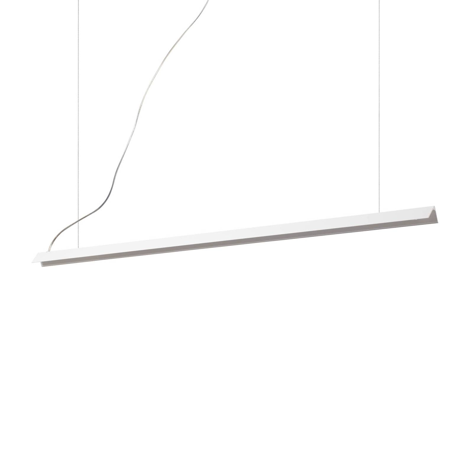 Ideallux Ideal Lux V-Line LED závěsné světlo bílá