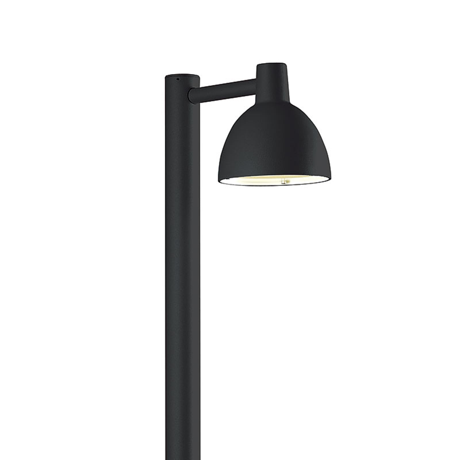 Toldbod 155 Trädgårdslampa Black Louis Poulsen - Terrass - Aluminium | Produkter - Utomhusbelysning - Pollare | Lampspecialisterna