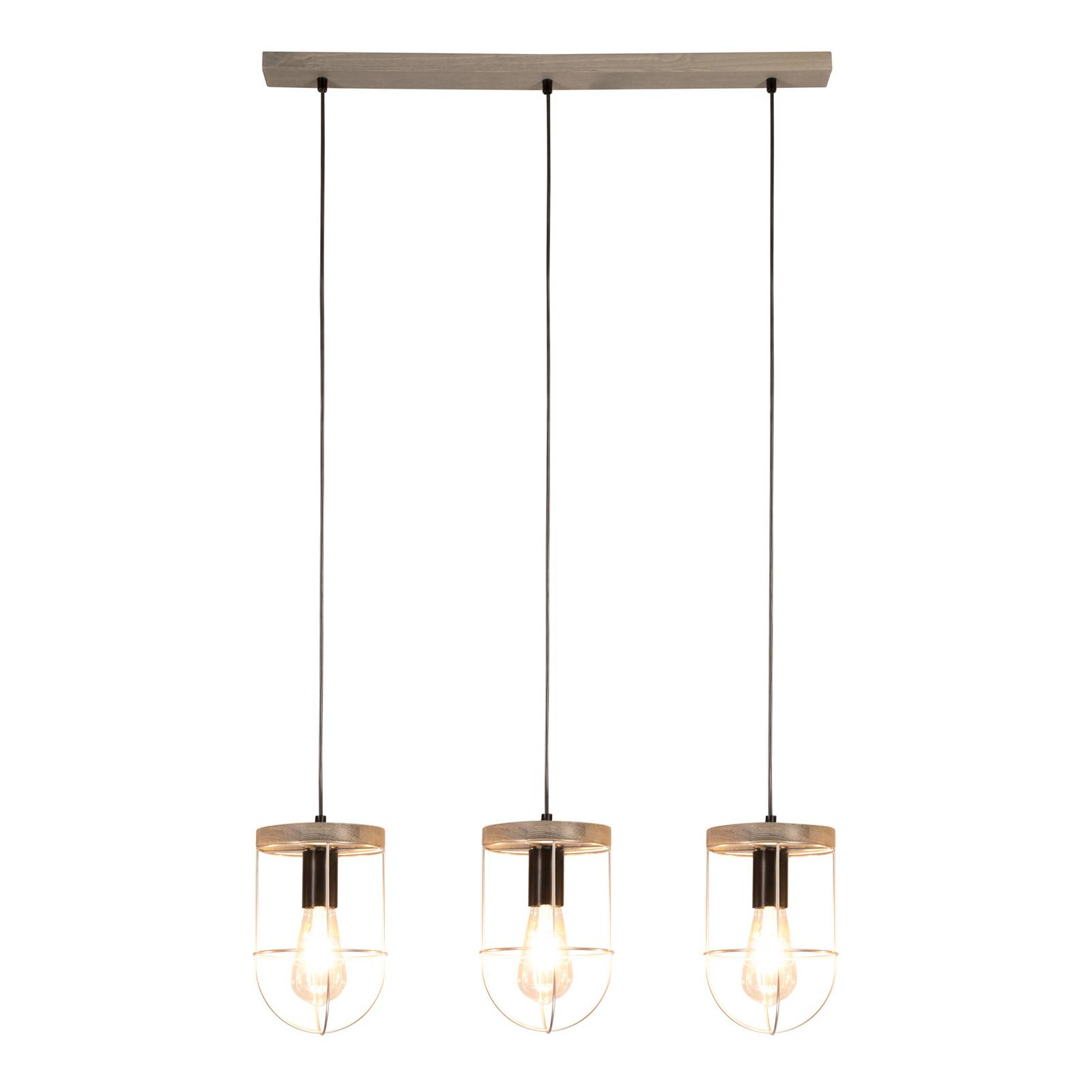 Envolight Neptuna Pendelleuchte dreiflammig linear