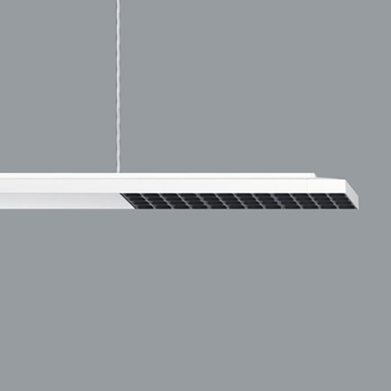 ERCO Jilly P DALI up/down oval wide weiß/schwarz