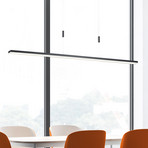 Bopp Baseline LED-Hängeleuchte, höhenverstellbar