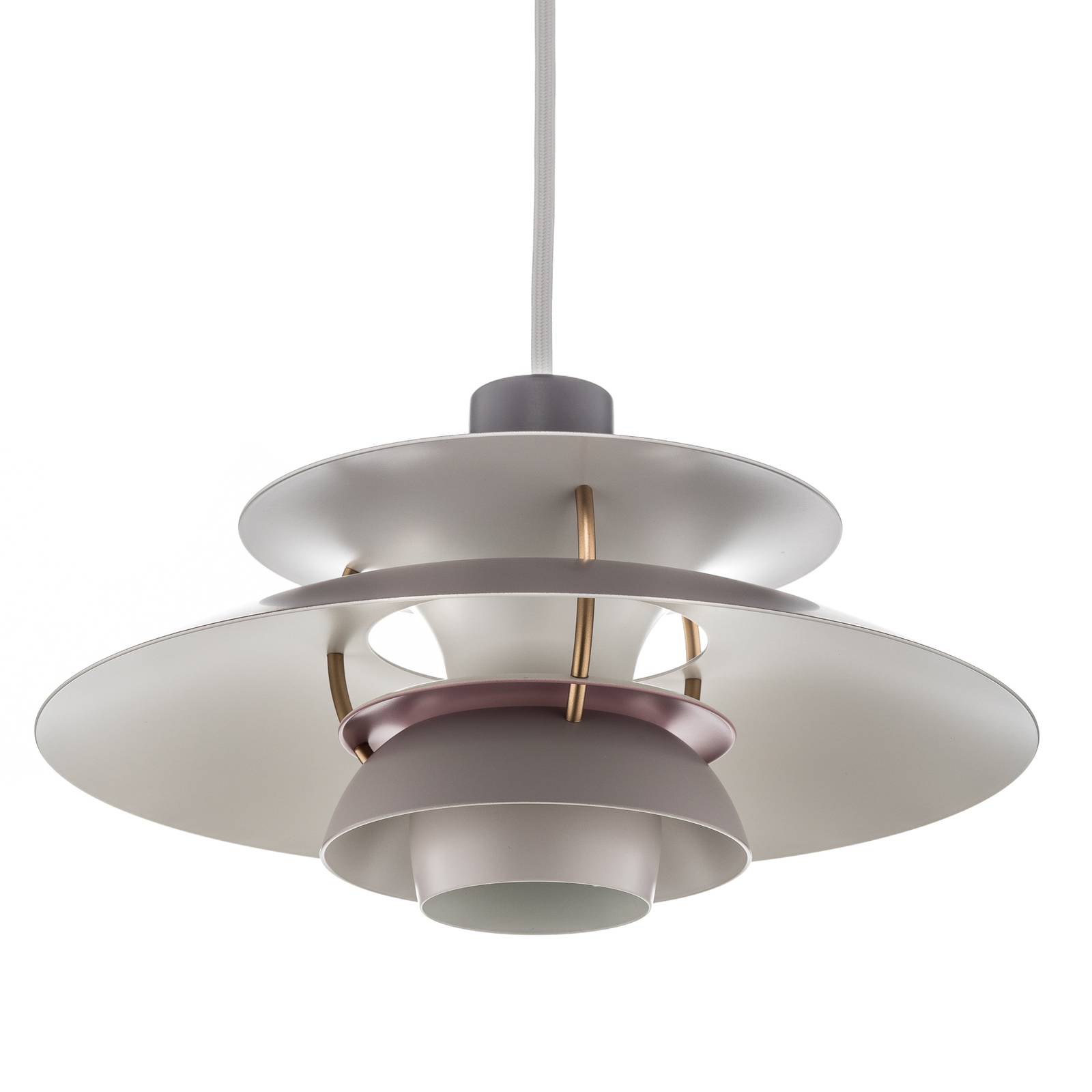 Louis Poulsen PH 5 Mini – lampa wisząca, szara