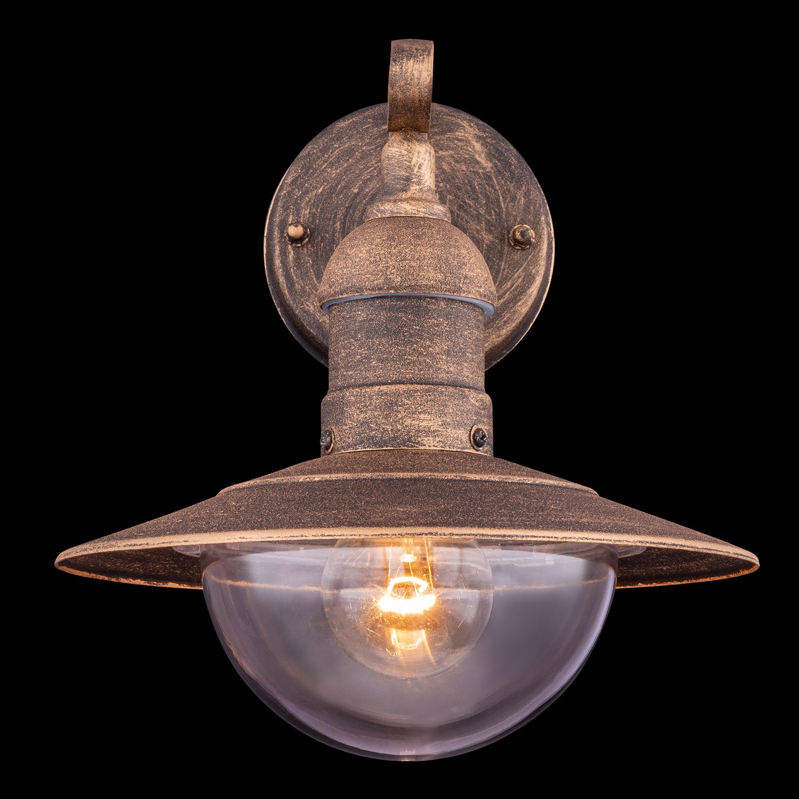 Applique da esterni Linda stile vintage ruggine Lampade.it