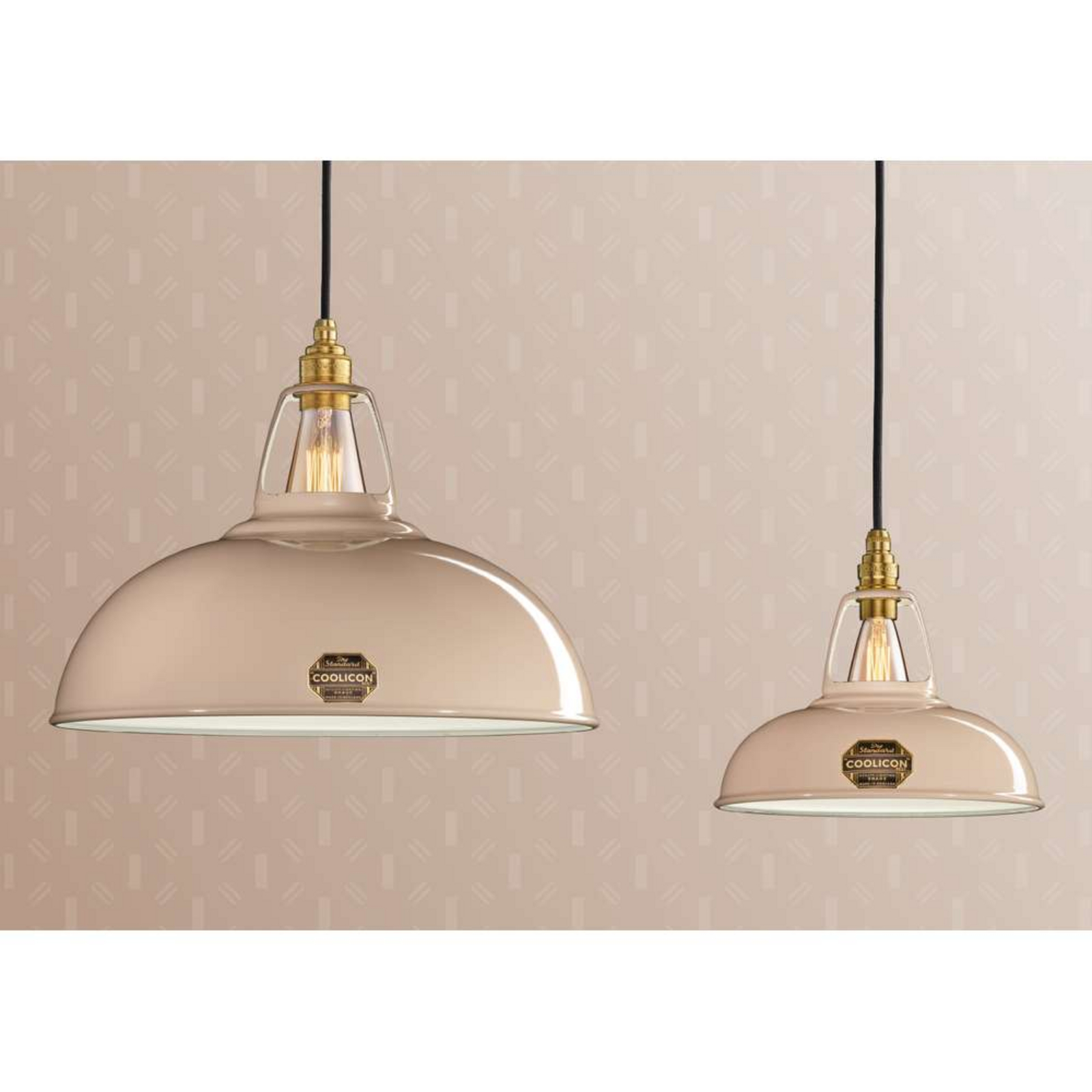 Original 1933 Design Lampada a Sospensione Latte Brown - Coolicon