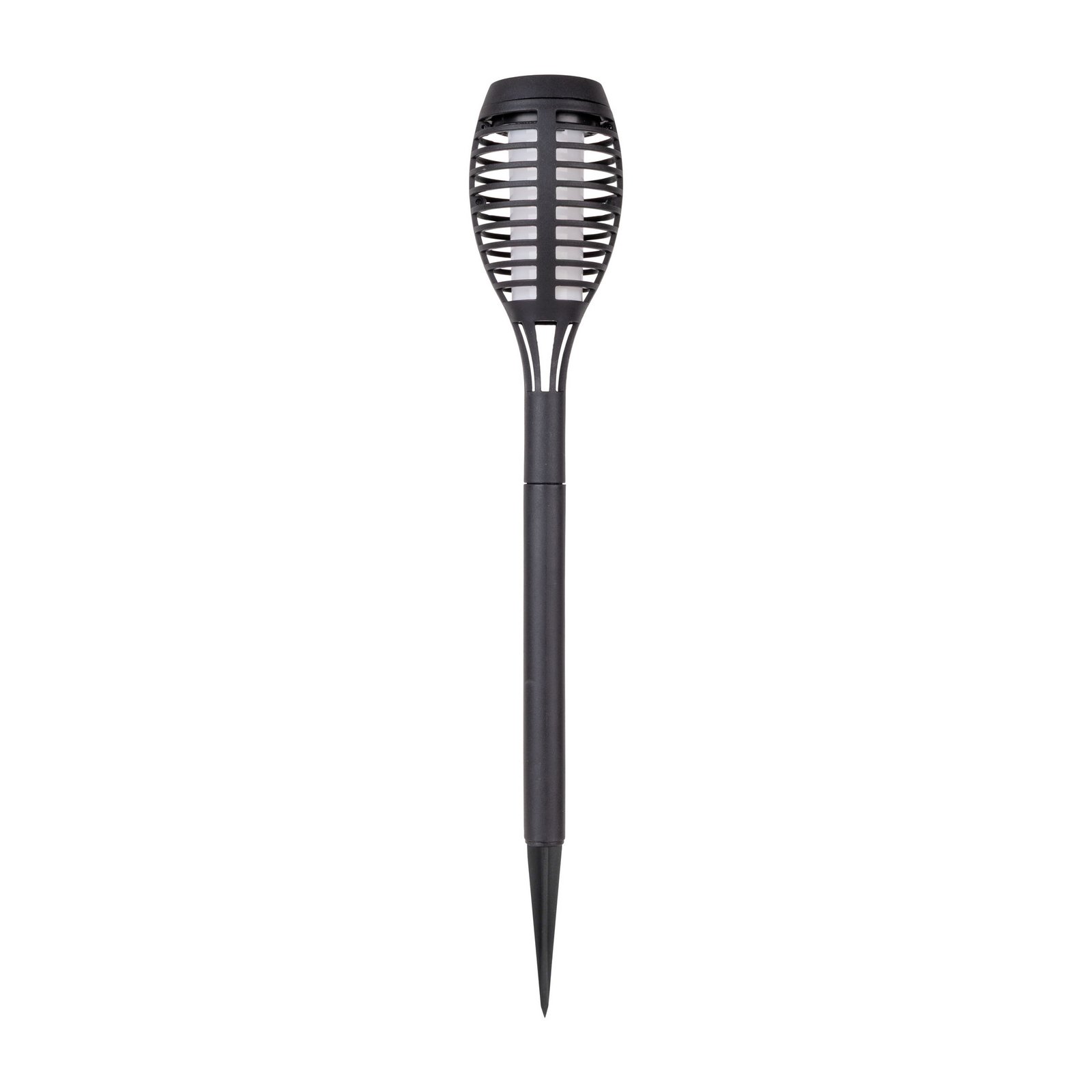 LED-Solar-Erdspießlampe FANILO, schwarz, 45 cm, 5er-Set IP44