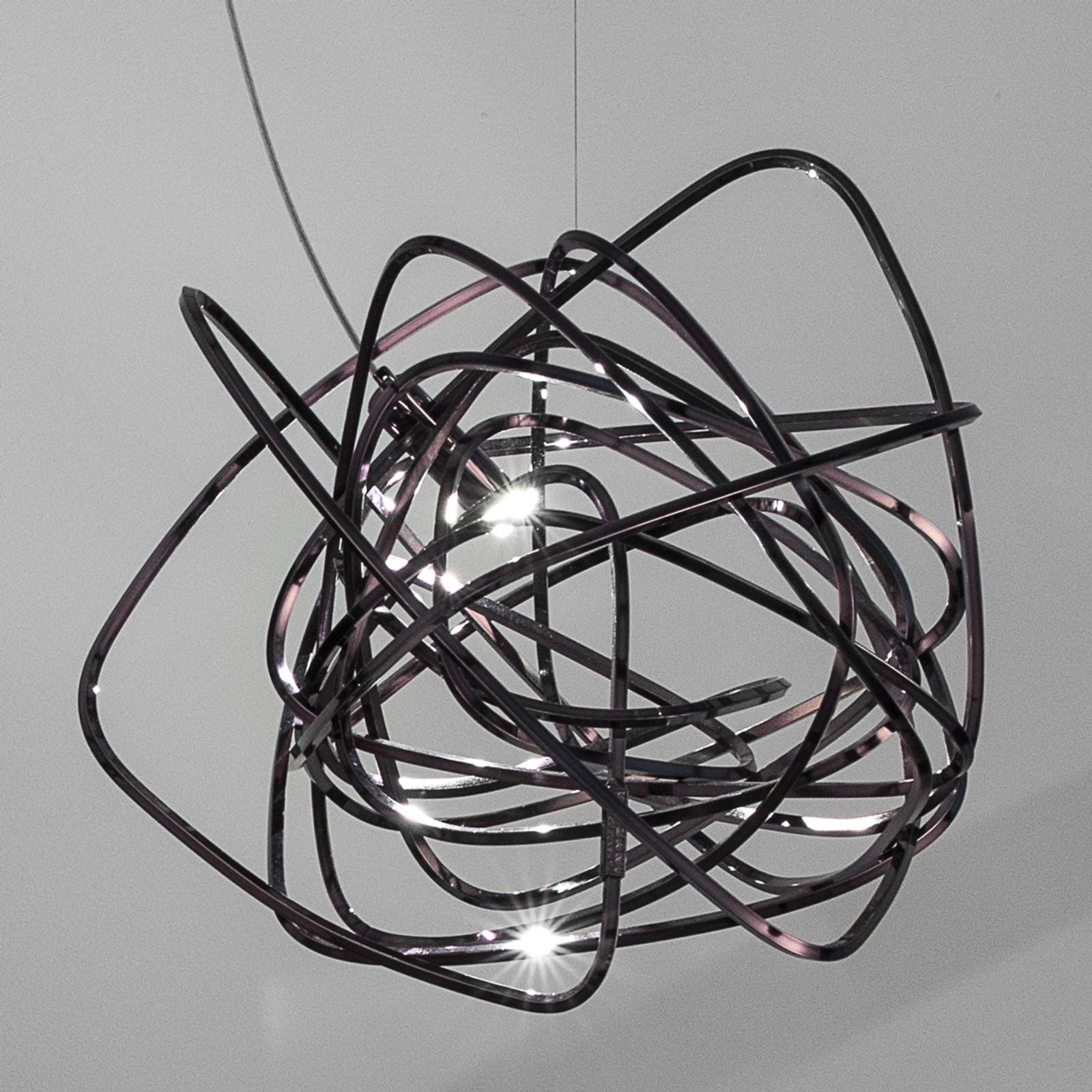 Terzani Doodle - suspension LED en noir