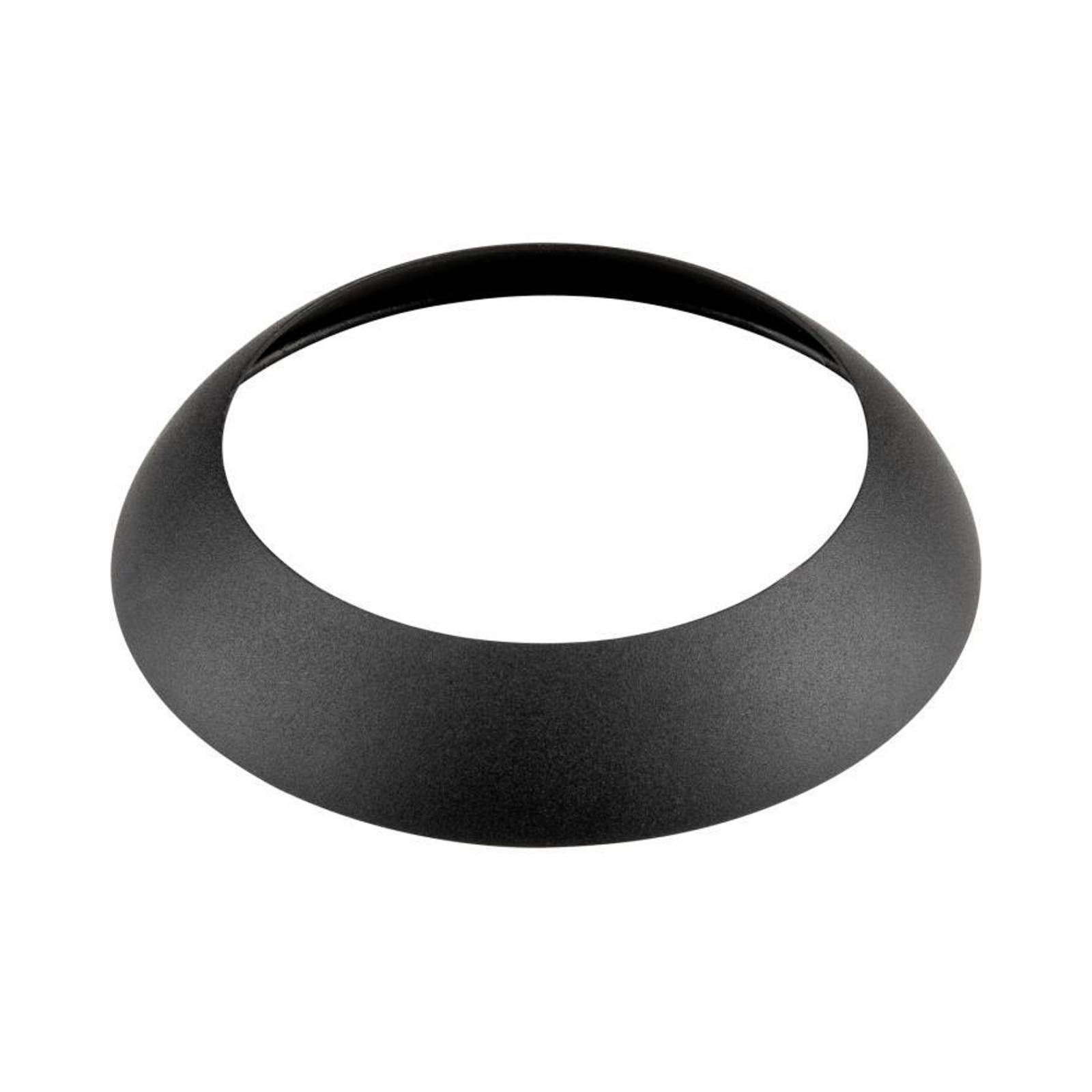 SLV Dekoring Light Eye 150, schwarz matt, Ø 14 cm, Metall