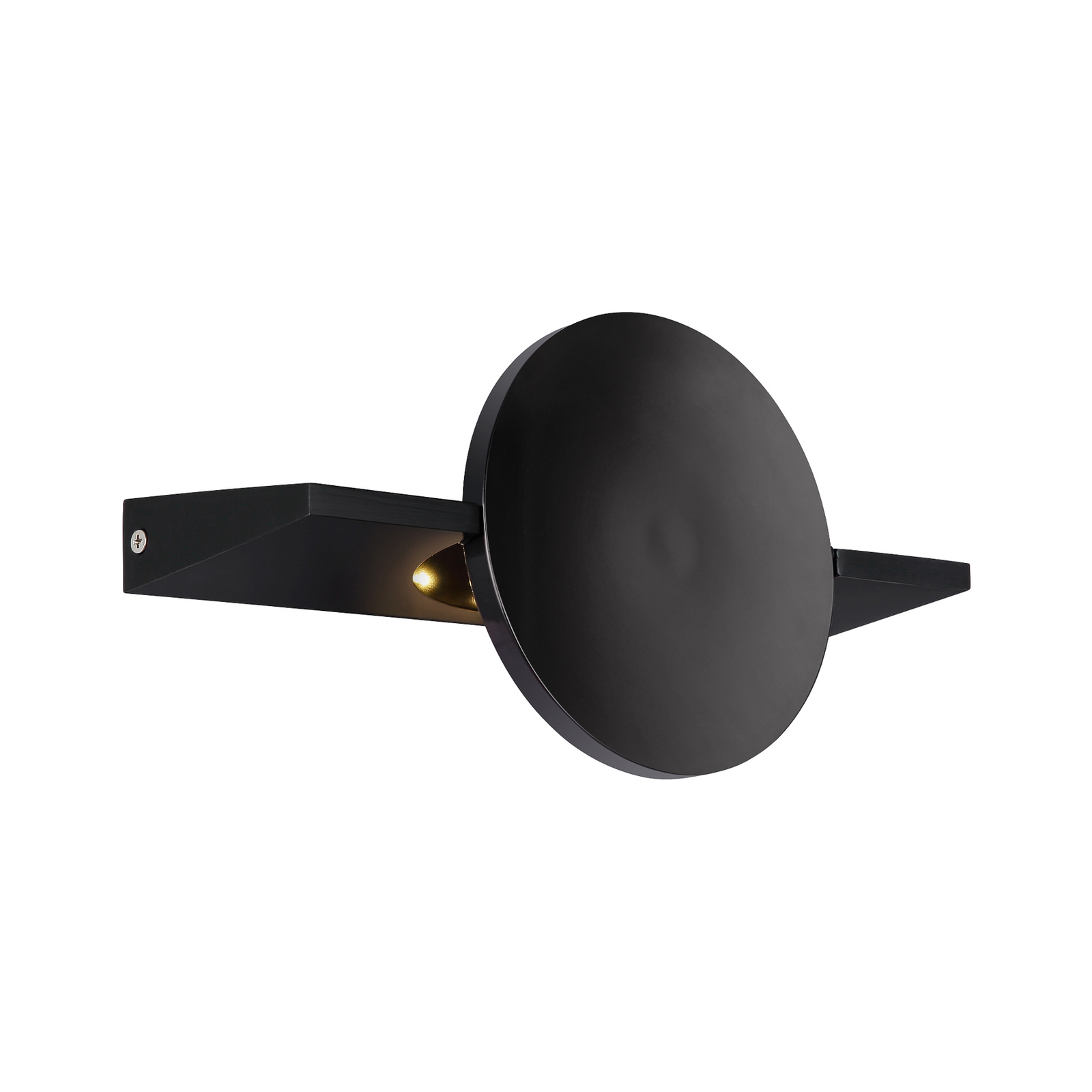 LED-vegglampe Jasper, høyde 28 cm, matt svart, metall LED-vegglampe Jasper, høyde 28 cm, matt svart, metall