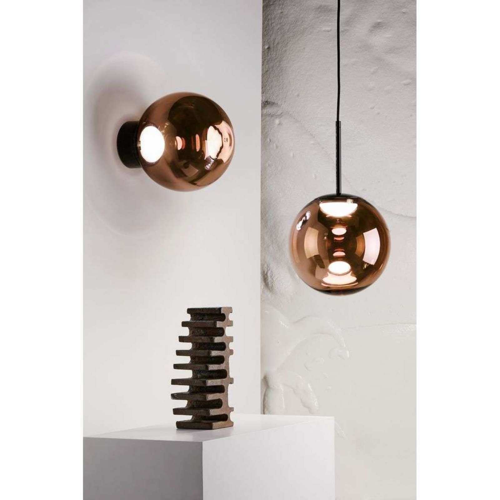 Globe Lustră Pendul Ø25 Copper - Tom Dixon