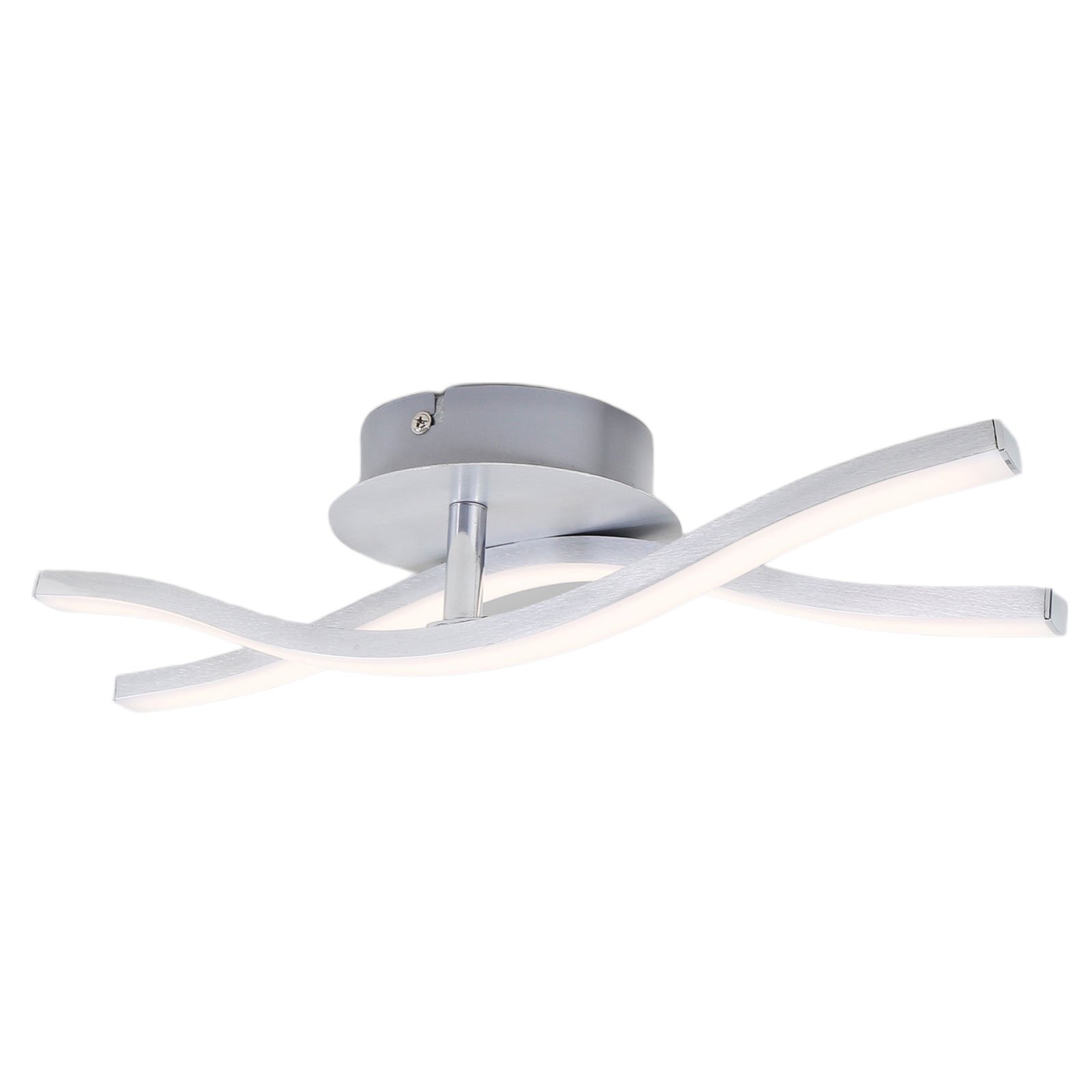 LED-taklampe Go, korrugert