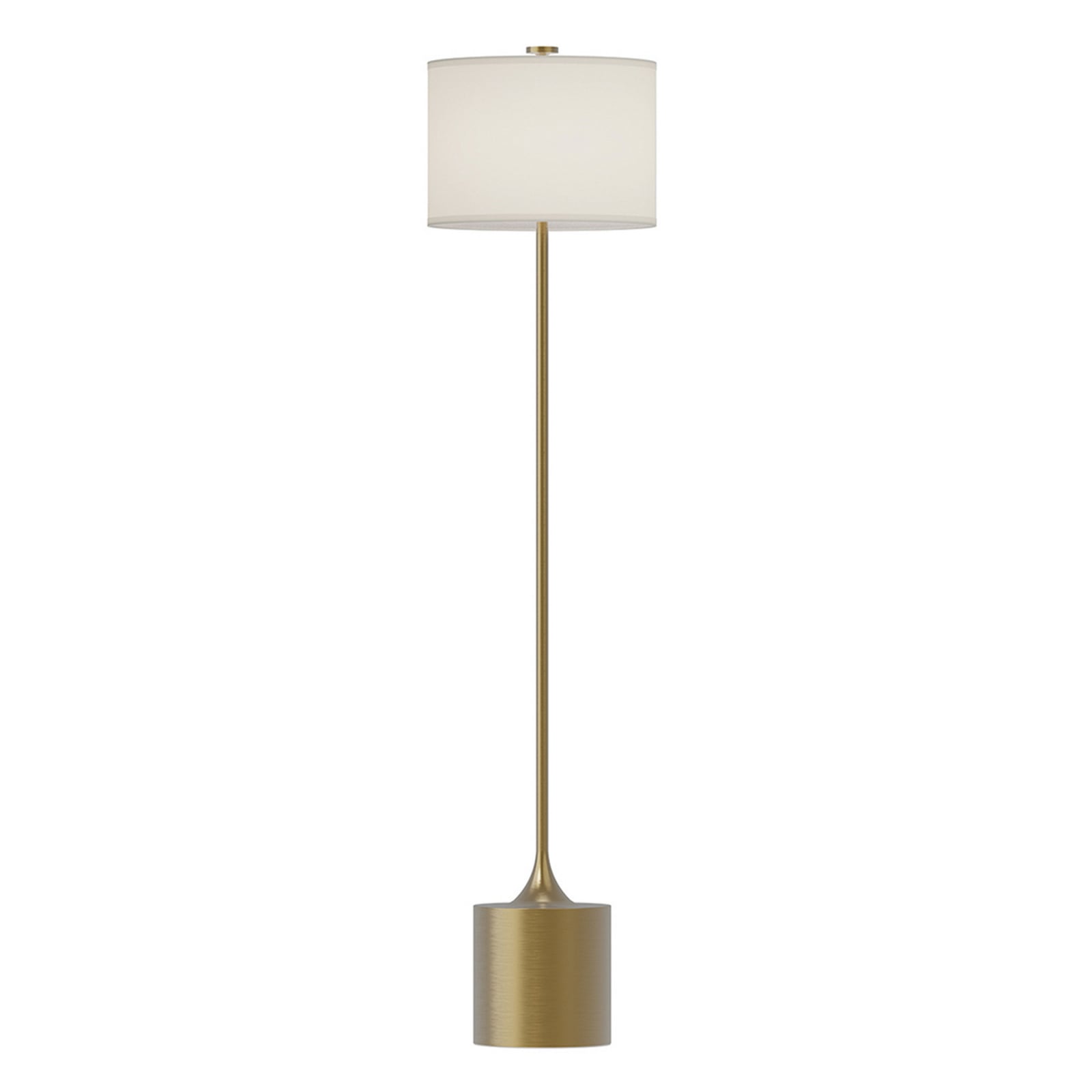 Issa gulvlampe elfenben/gull 156 cm lin/metall – Elstead