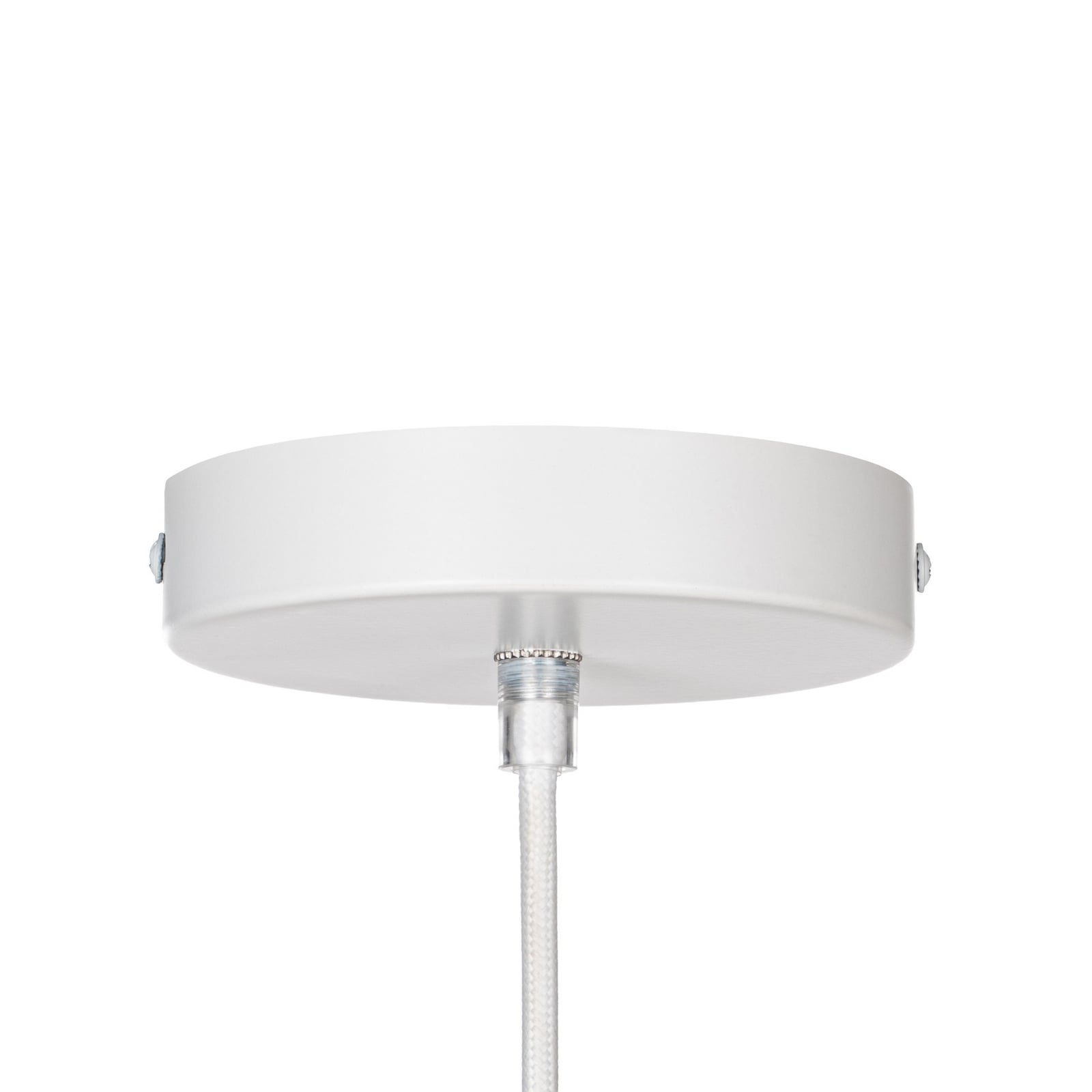 Winslow hengelampe, E27, Ø 35 cm, kremhvit, plast – Lindby Winslow hengelampe, E27, Ø 35 cm, kremhvit, plast – Lindby