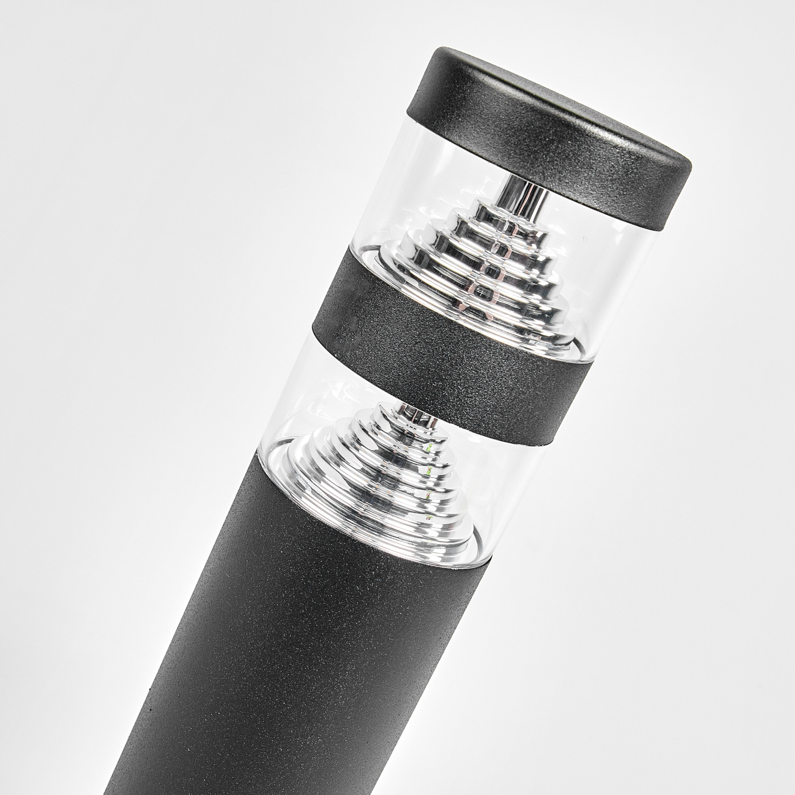 Lanea LED Tuinlamp Black/Clear - Lindby