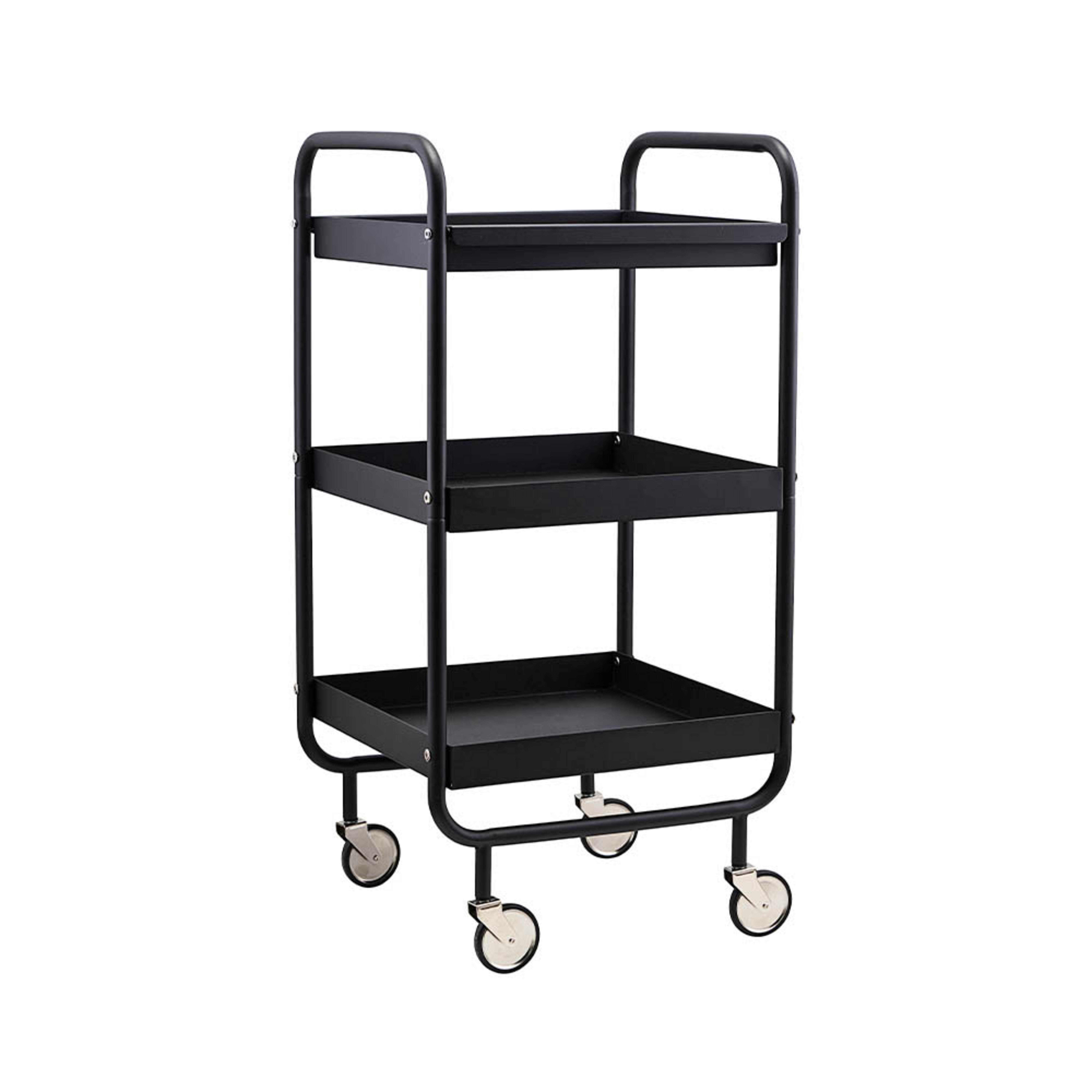 Roll Trolley Zwart - House Doctor