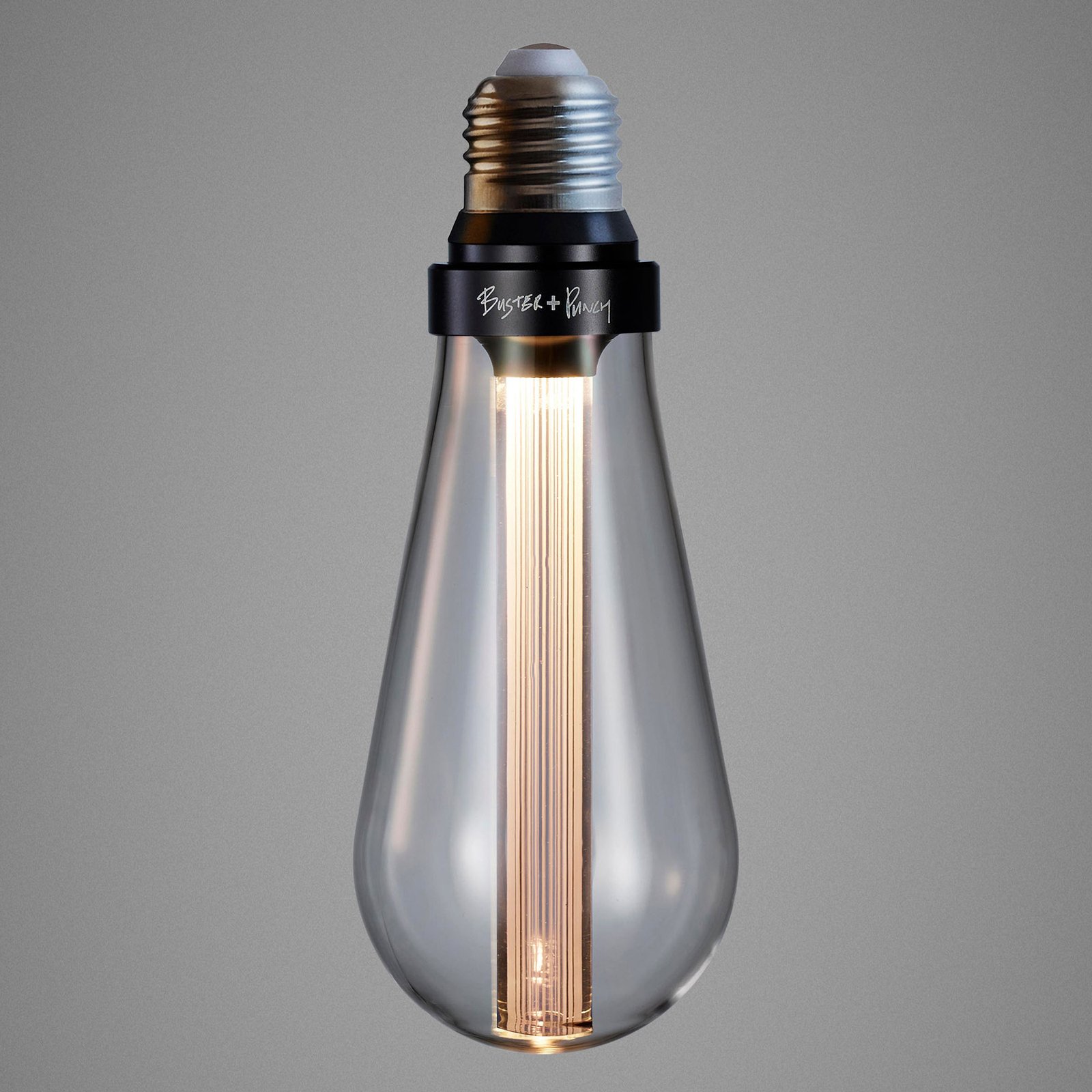 Buster + Punch LED bulb E27 2 W dimmable crystal