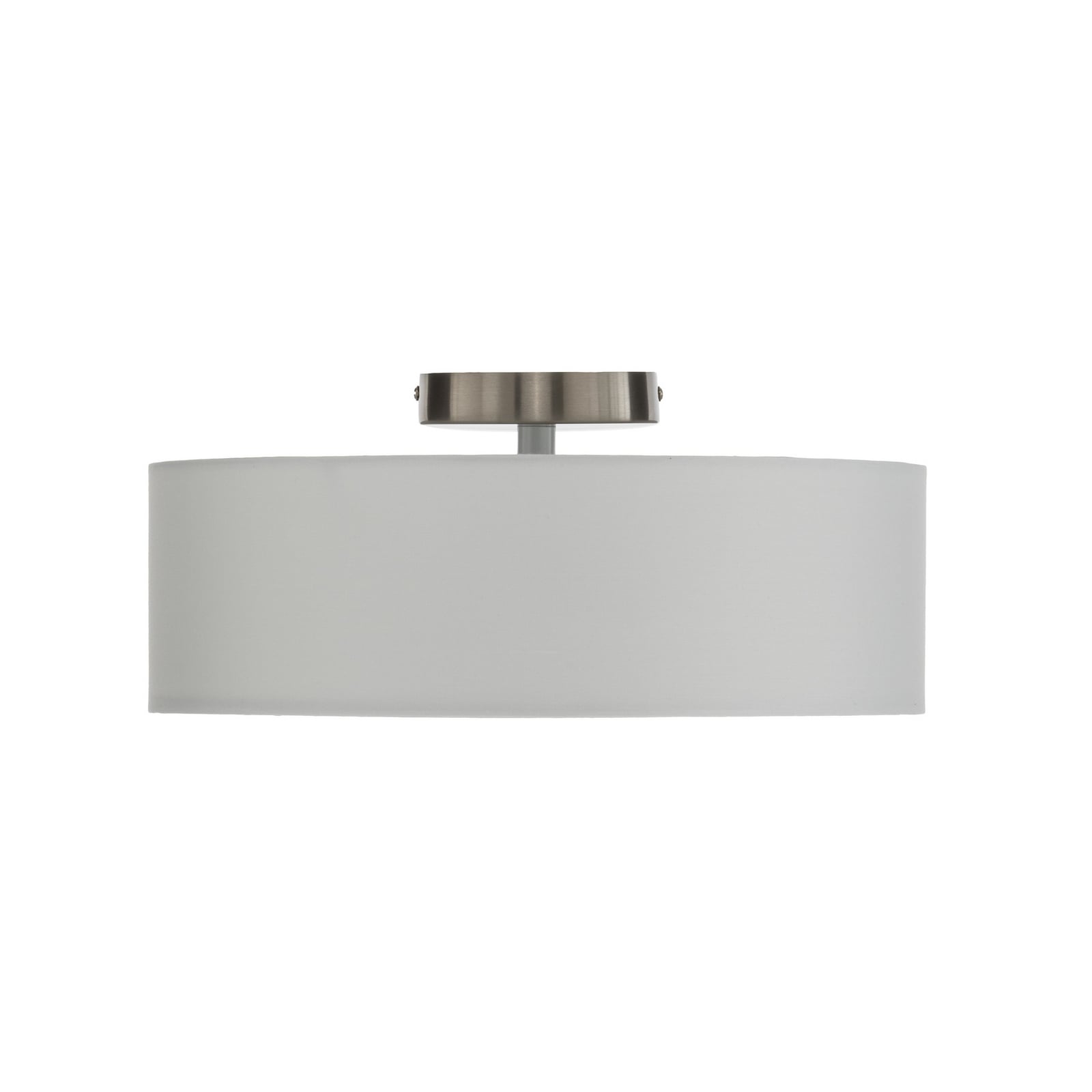 Lindby loftlampe Sebatin, Ø 40 cm, cremefarvet, stof, E27 Lindby loftlampe Sebatin, Ø 40 cm, cremefarvet, stof, E27