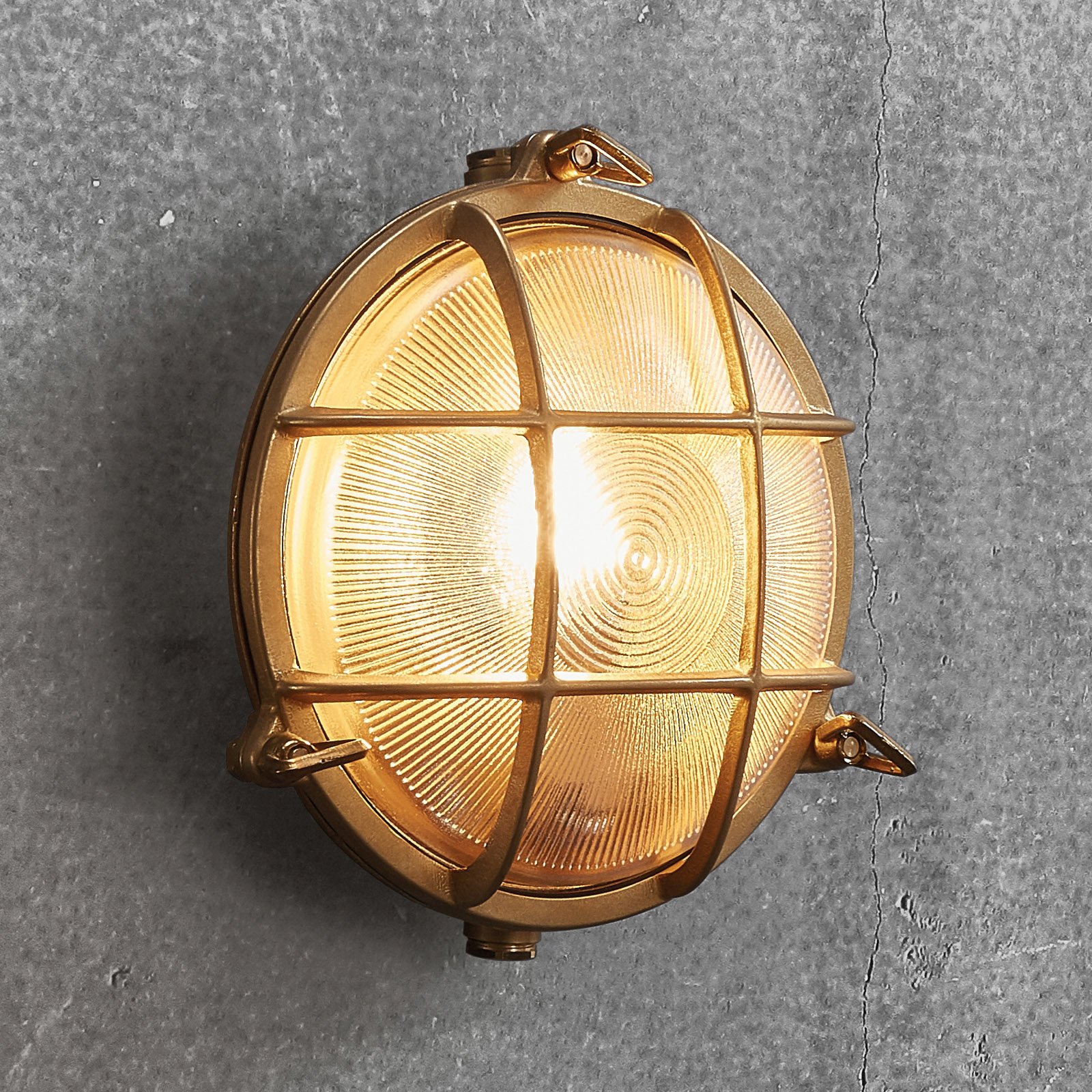 Polperro Candeeiro de Parede Brass - Nordlux