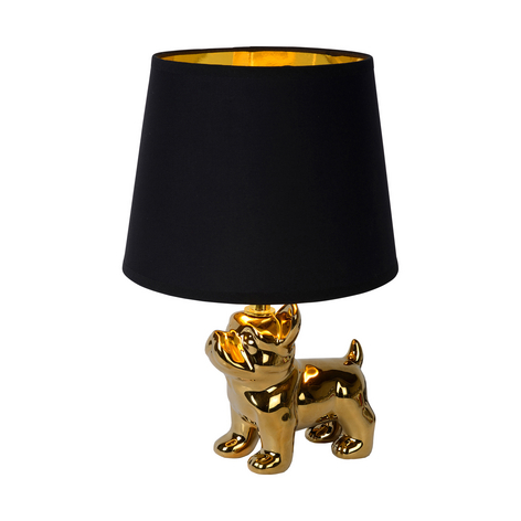 Tischleuchte Extravaganza Sir Winston gold/schwarz