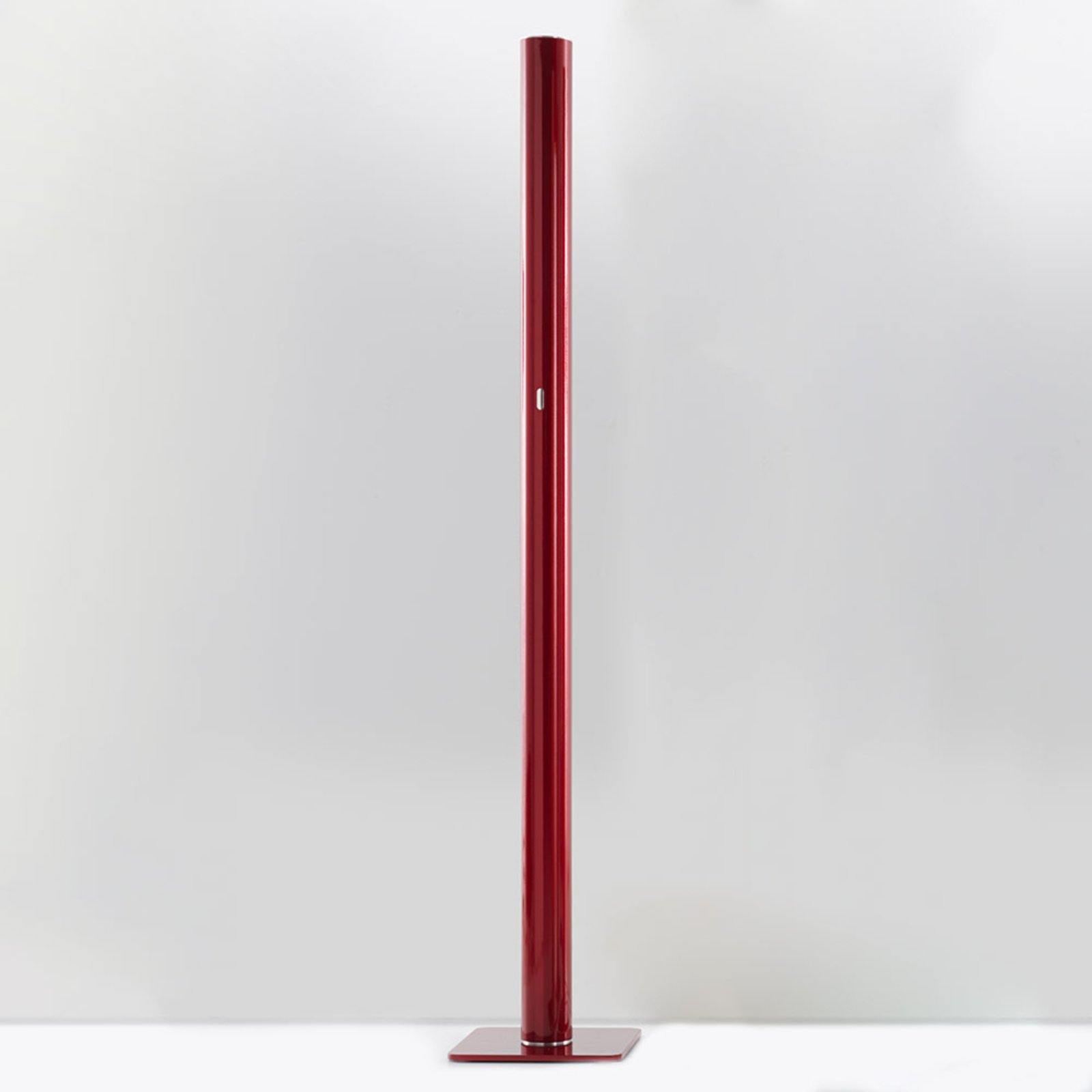 Artemide Ilio LED floor lamp, app, red, 3,000 K