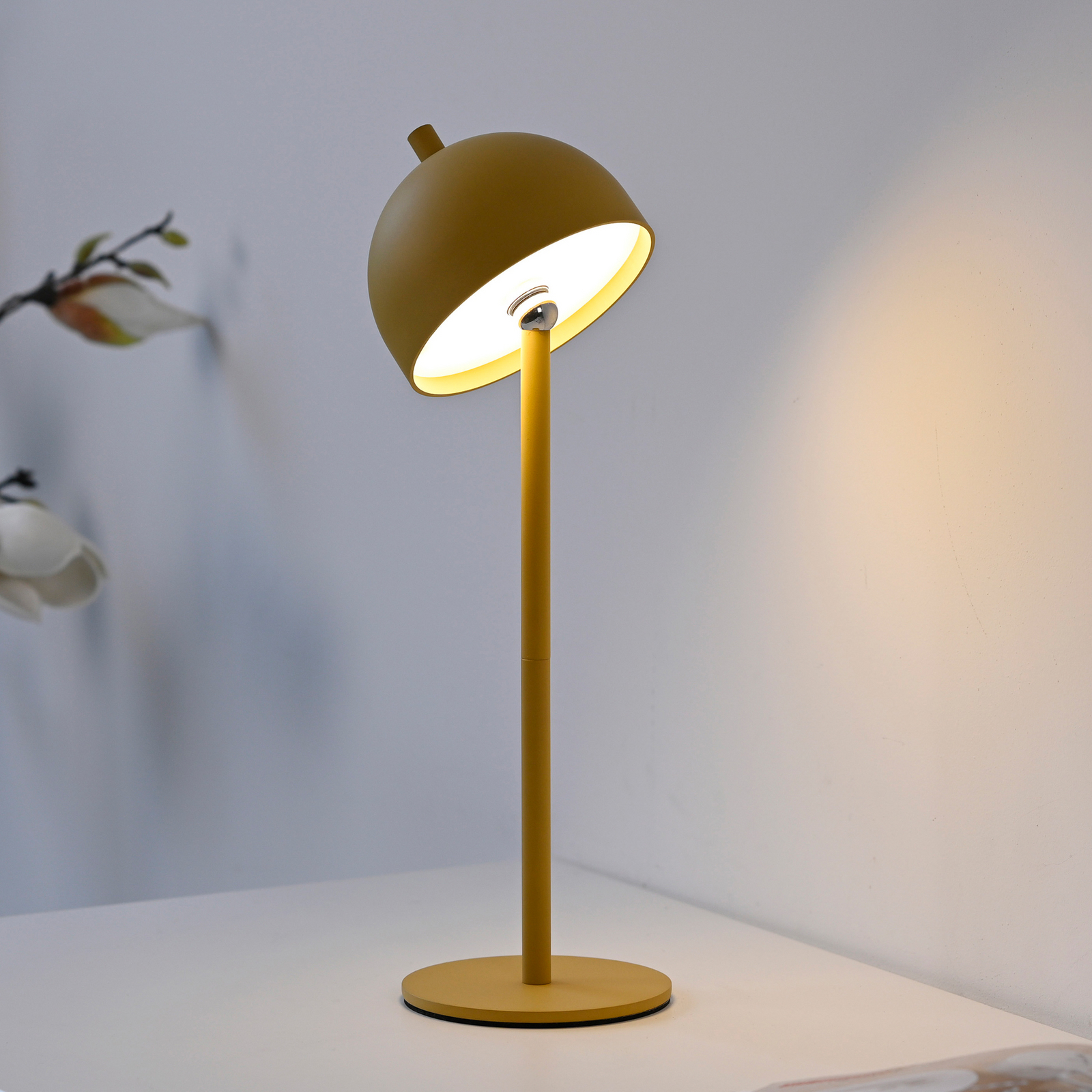 SCHÖNER WOHNEN LED-Akku-Tischlampe Bellies Blütenzauber IP54 SCHÖNER WOHNEN LED-Akku-Tischlampe Bellies Blütenzauber IP54