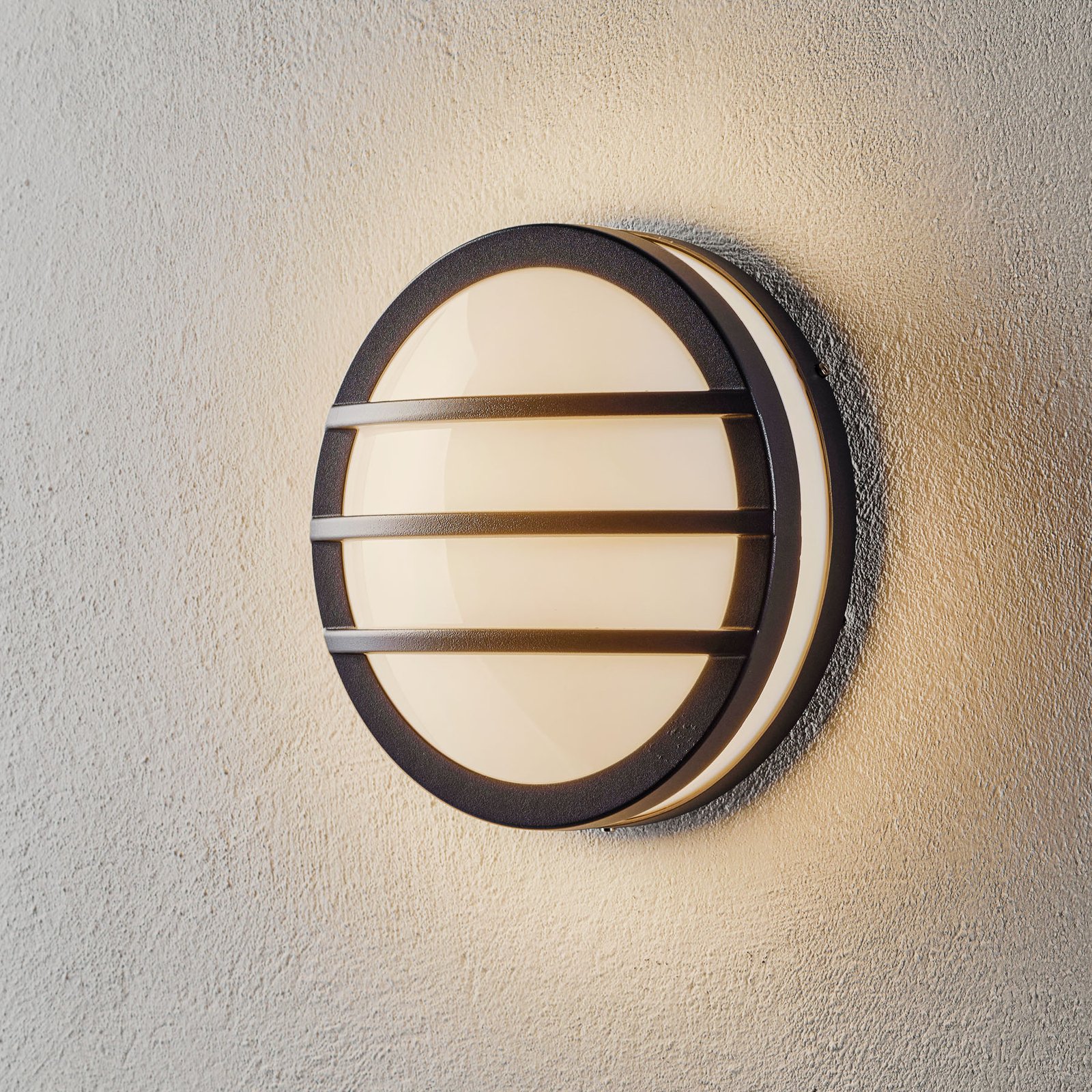 Round NANDIN exterior wall light
