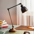 Emoti table lamp, black, 45 cm high, adjustable