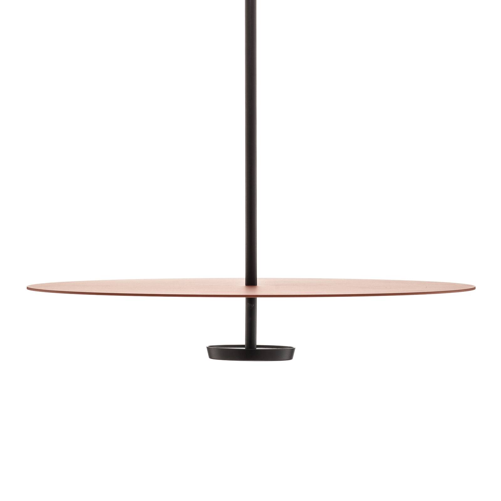 Vibia Flat lampa wisząca 1-pkt. Ø 55cm terracotta