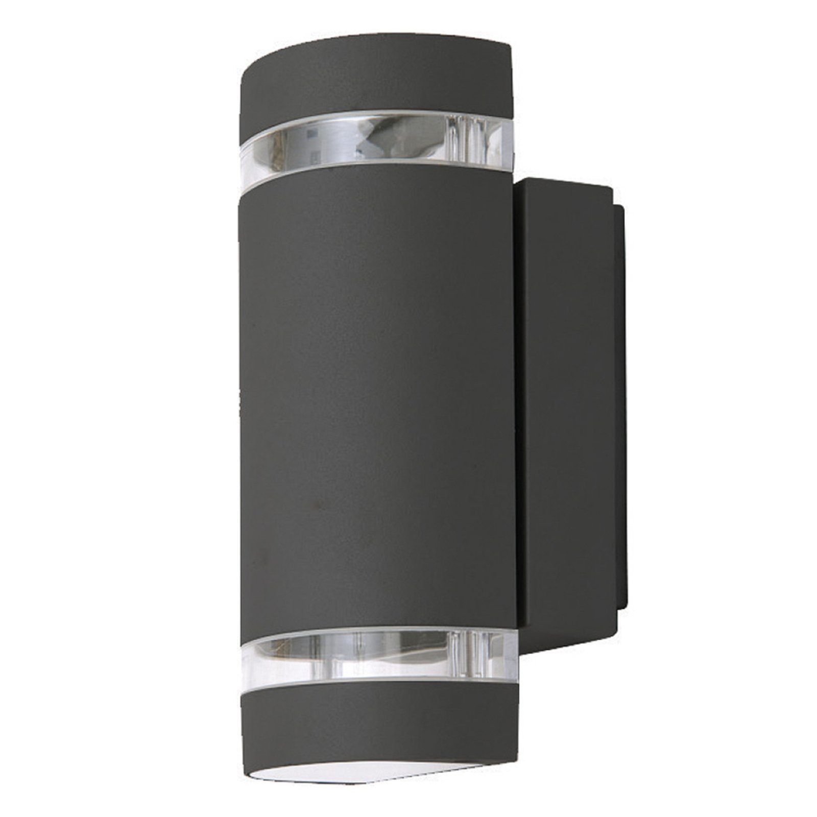 Outdoor wall light Focus 2-bulb, anthracite